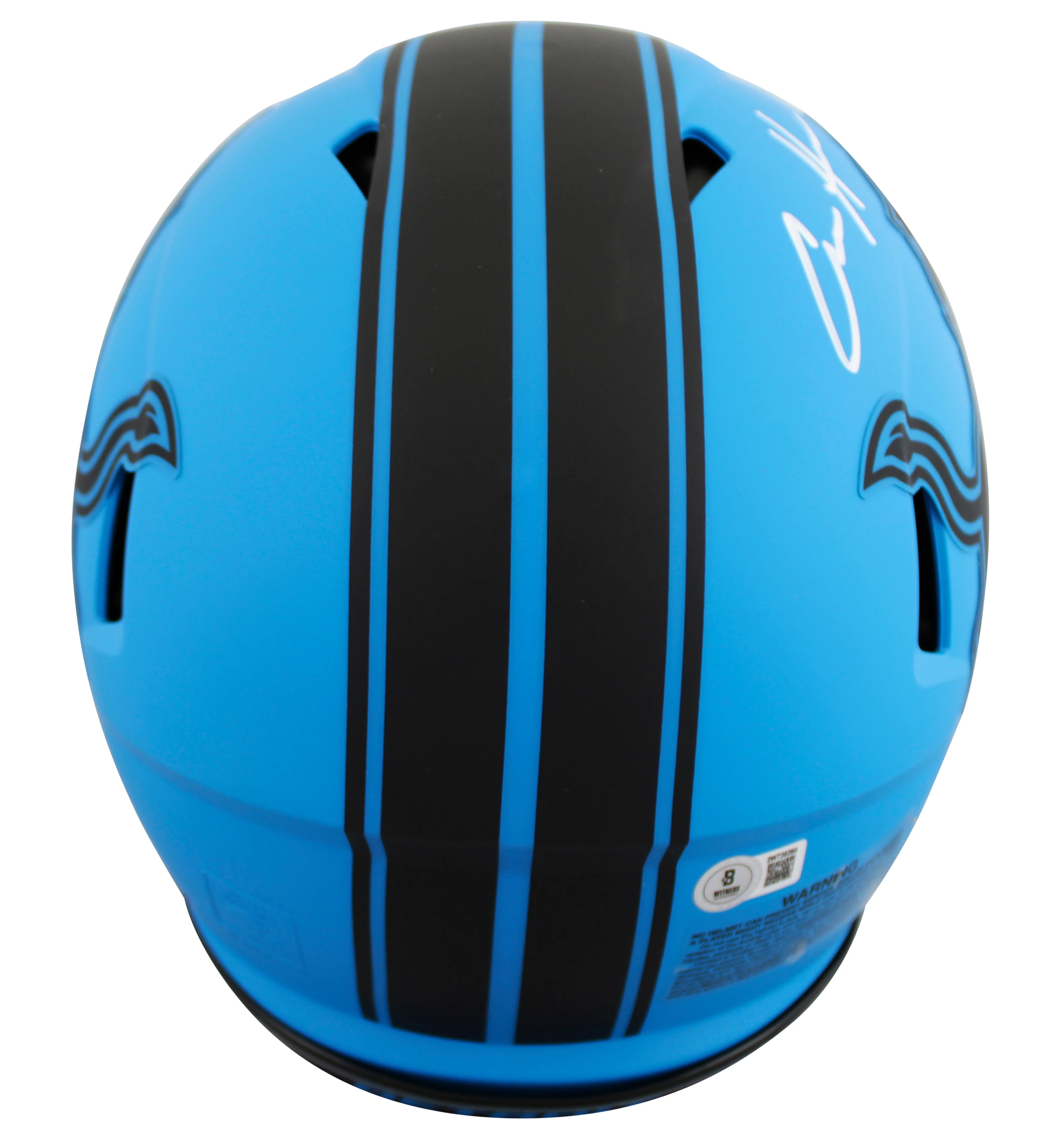 Lions Aidan Hutchinson Signed Rave Full Size Speed Proline Helmet BAS Witnessed - Image 3