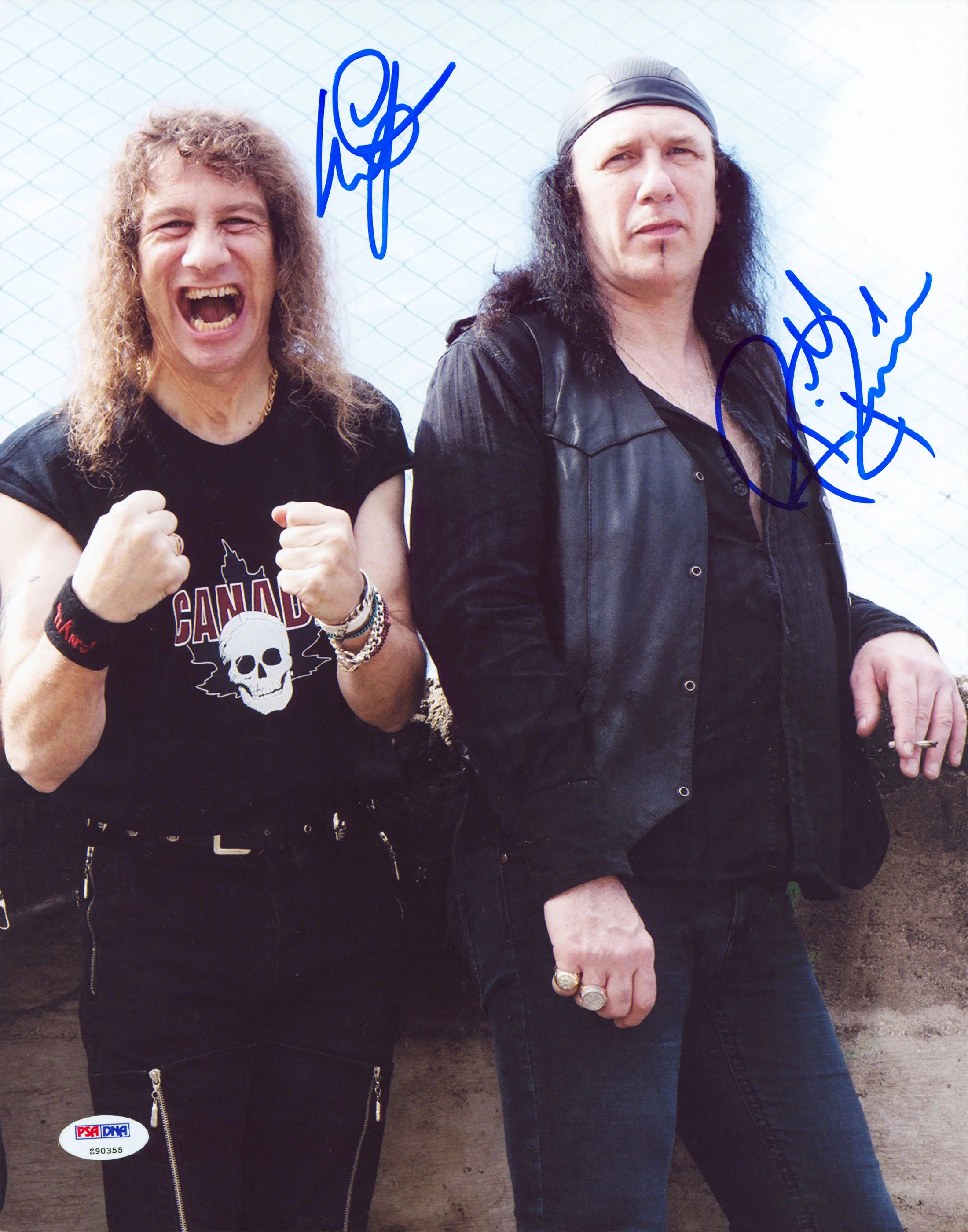 Lips Kudlow & Robb Reiner Anvil Authentic Signed 11x14 Photo PSA/DNA #Z90355 - Image 2