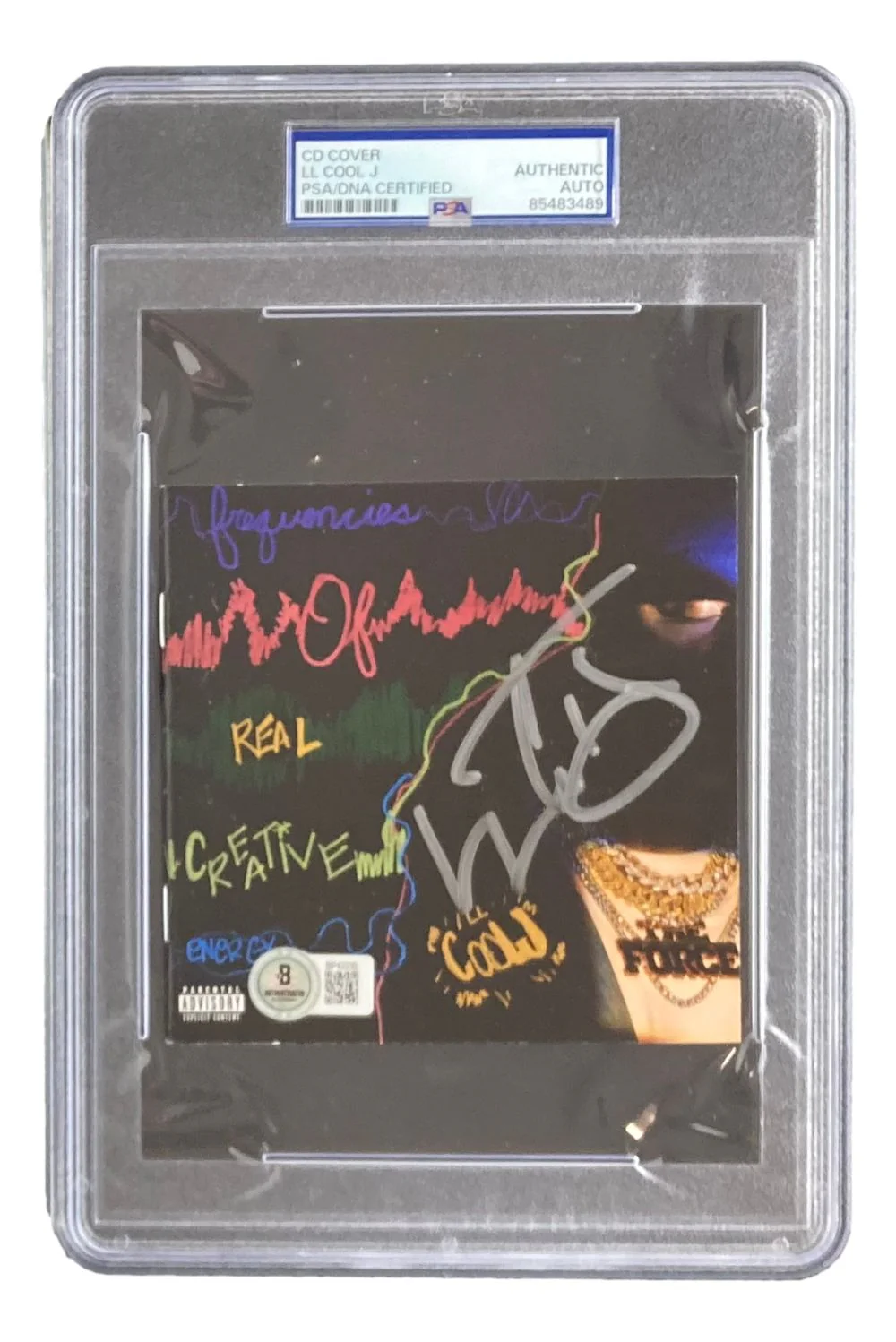 LL Cool J Signed Slabbed The Force CD Booklet PSA