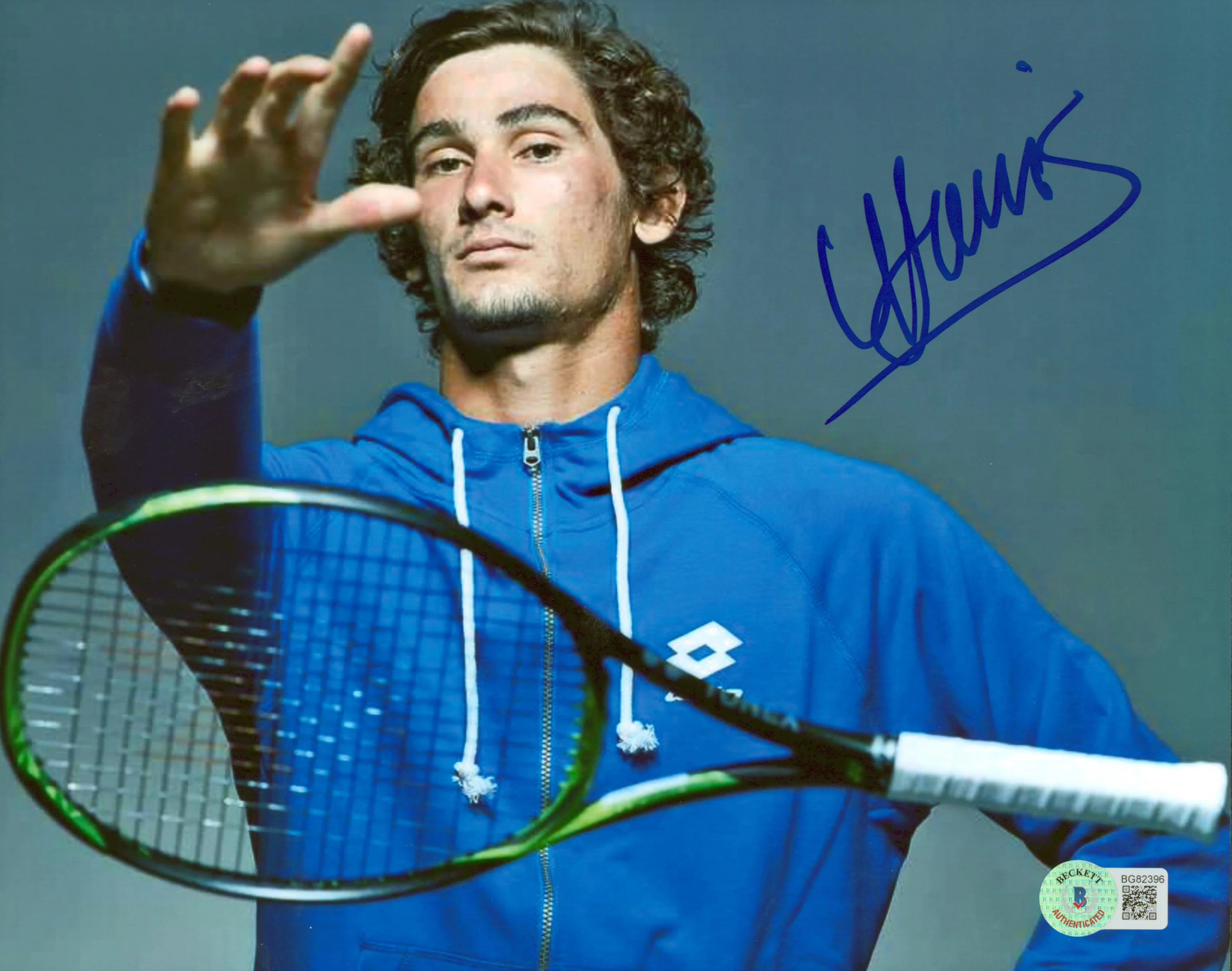 Lloyd Harris Authentic Signed 8x10 Photo Autographed BAS #BG82396