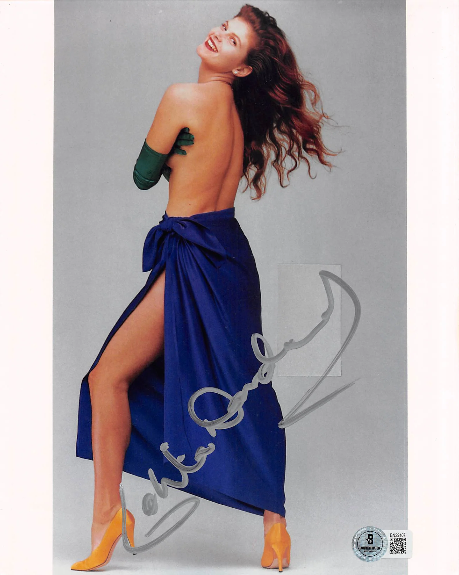 Lolita Davidovich Adventure's in Babysitting Signed 8x10 Photo BAS #BN29107