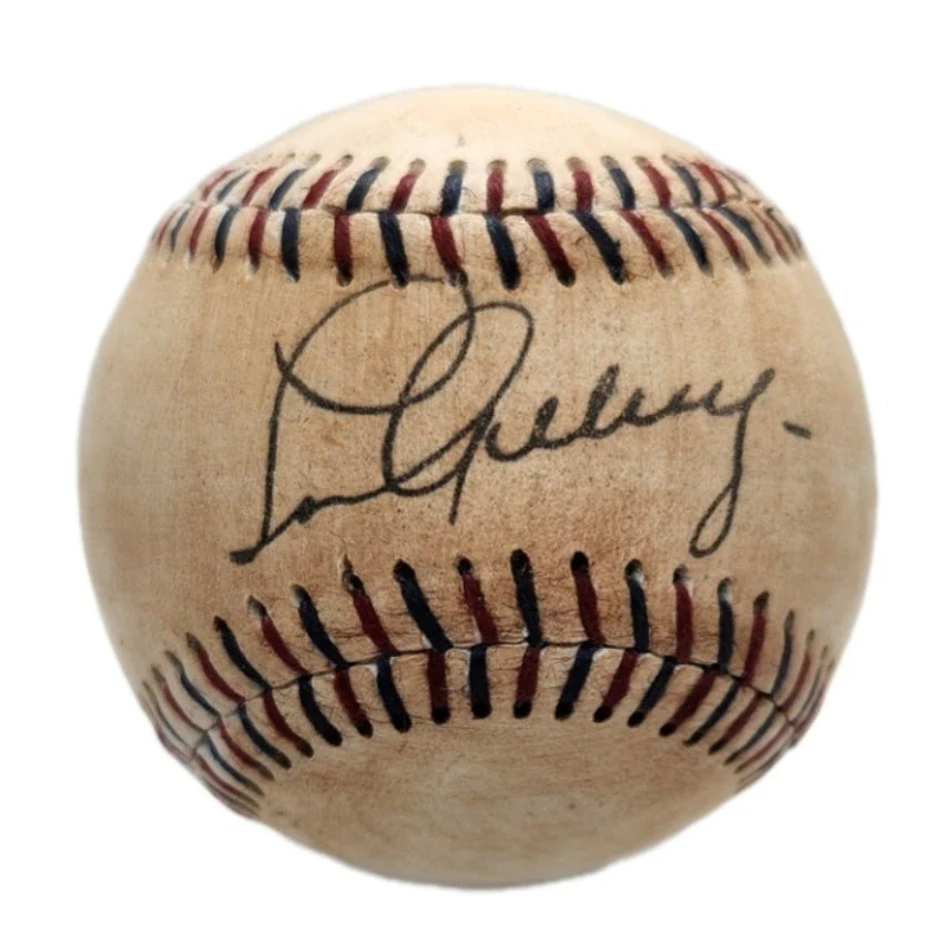 Lou Gehrig New York Yankees Replica Baseball w/ Circa 1930s Facsimile Autograph