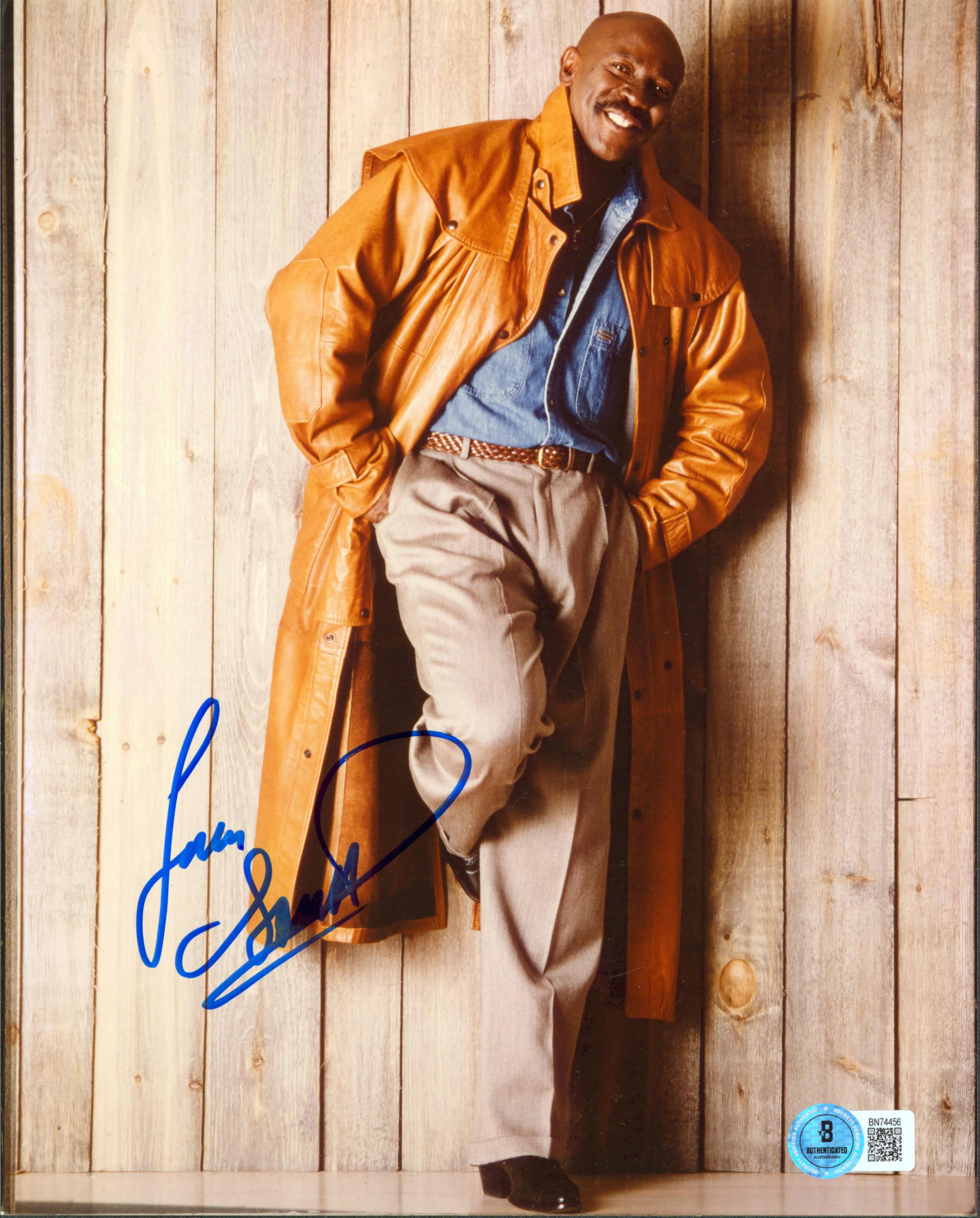 Louis Gossett Jr. An Officer and a Gentleman Signed 8x10 Photo BAS #BN74456 - Image 2