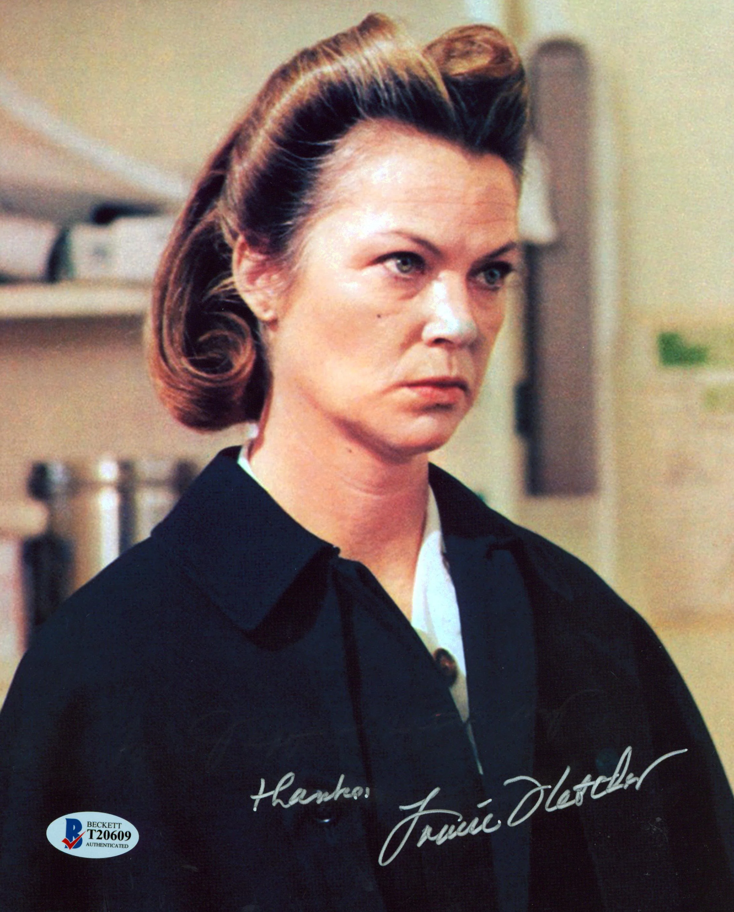 Louise Fletcher One Flew Over The Cuckoo's Nest Signed 8x10 Photo BAS #T20609 - Image 2