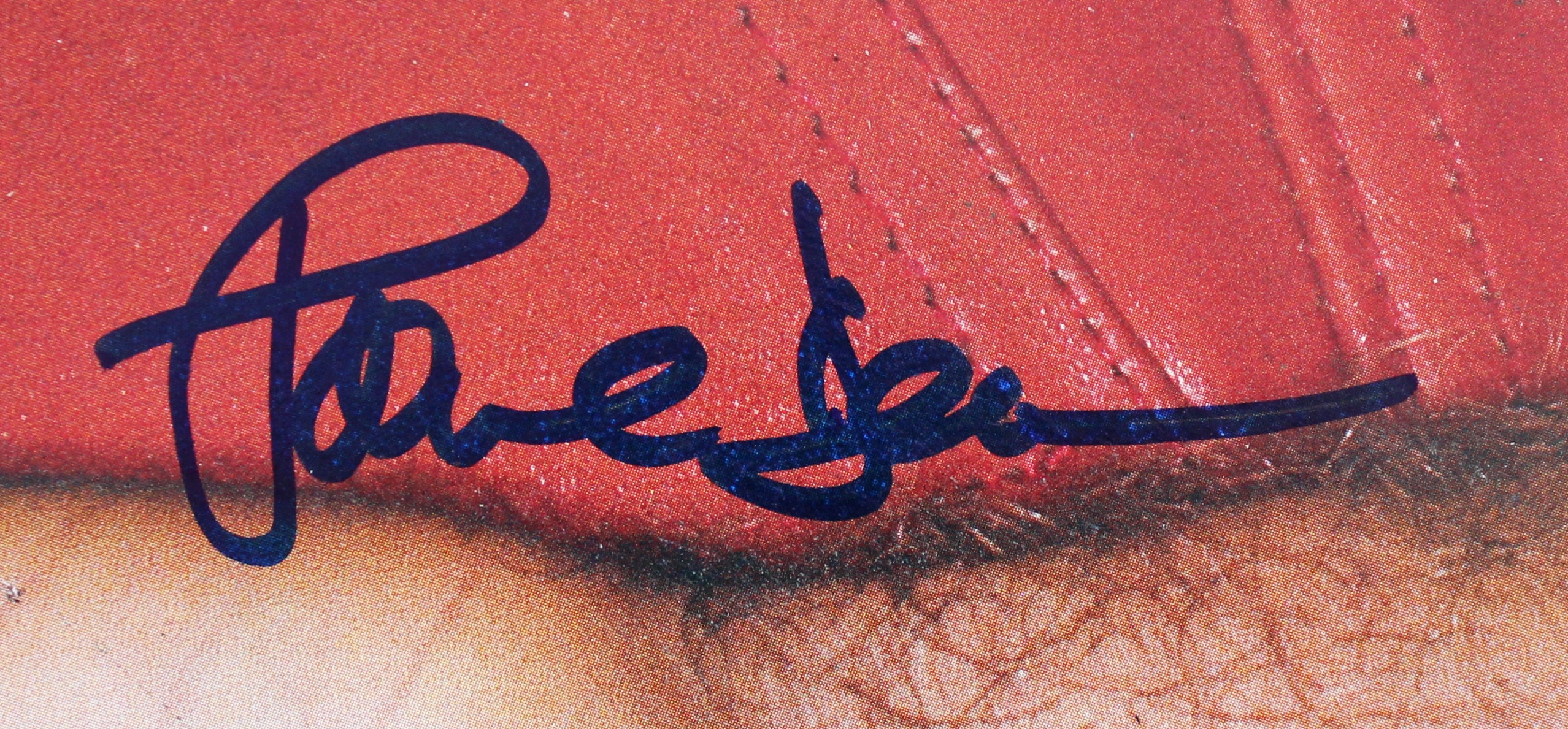 Loverboy (3) Dean, Johnson & Frenette Signed Get Lucky Album Cover BAS #AB77891 - Image 4