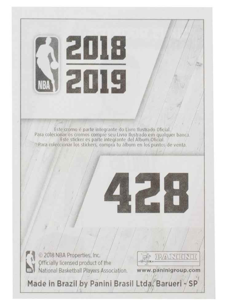 Luka Doncic 2018-19 Panini #428 Dallas Mavericks Rookie Sticker Basketball Card - Image 2