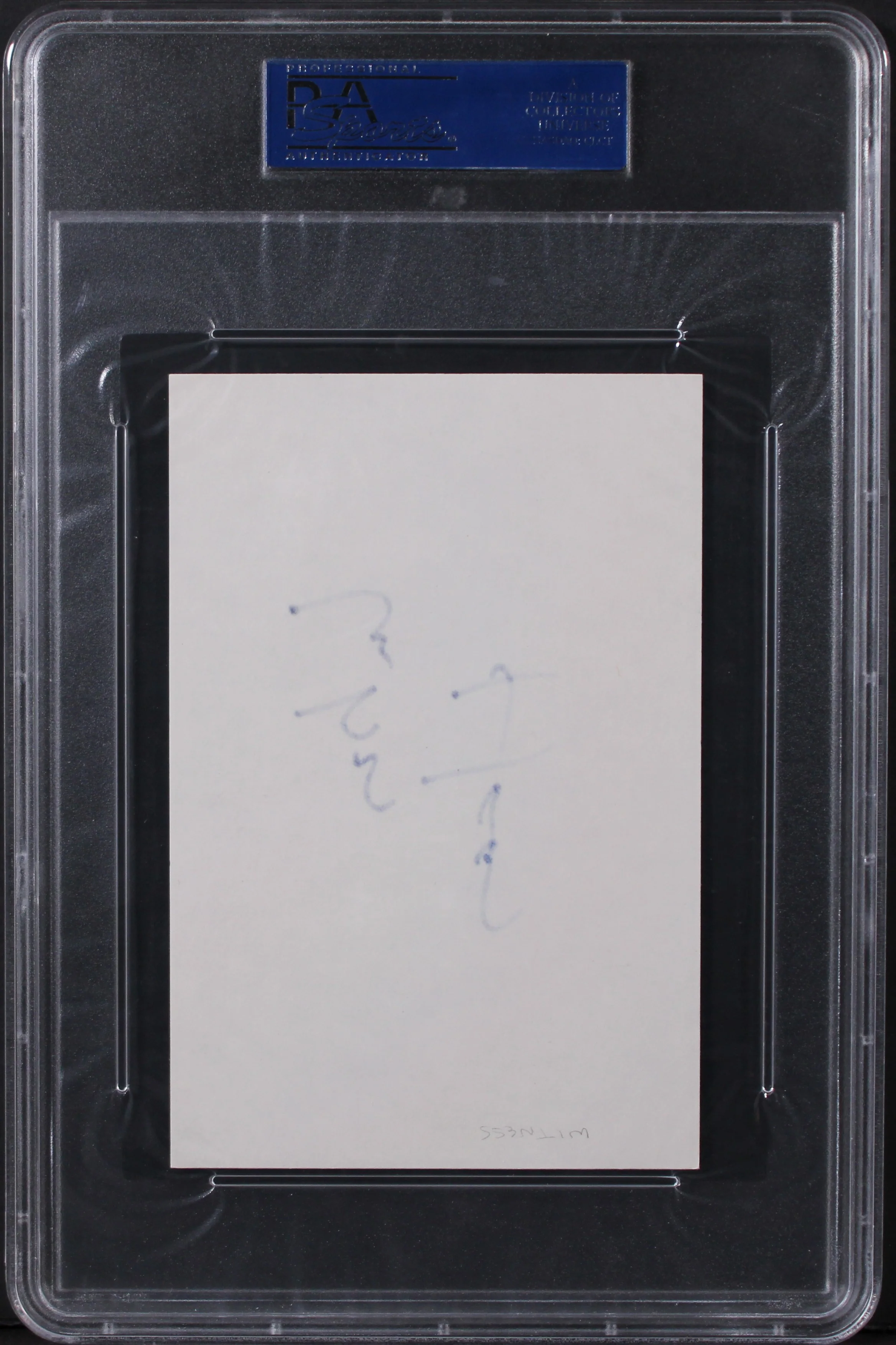 Lukas Haas Witness Authentic Signed 4x6 Index Card Autographed PSA/DNA Slabbed - Image 3