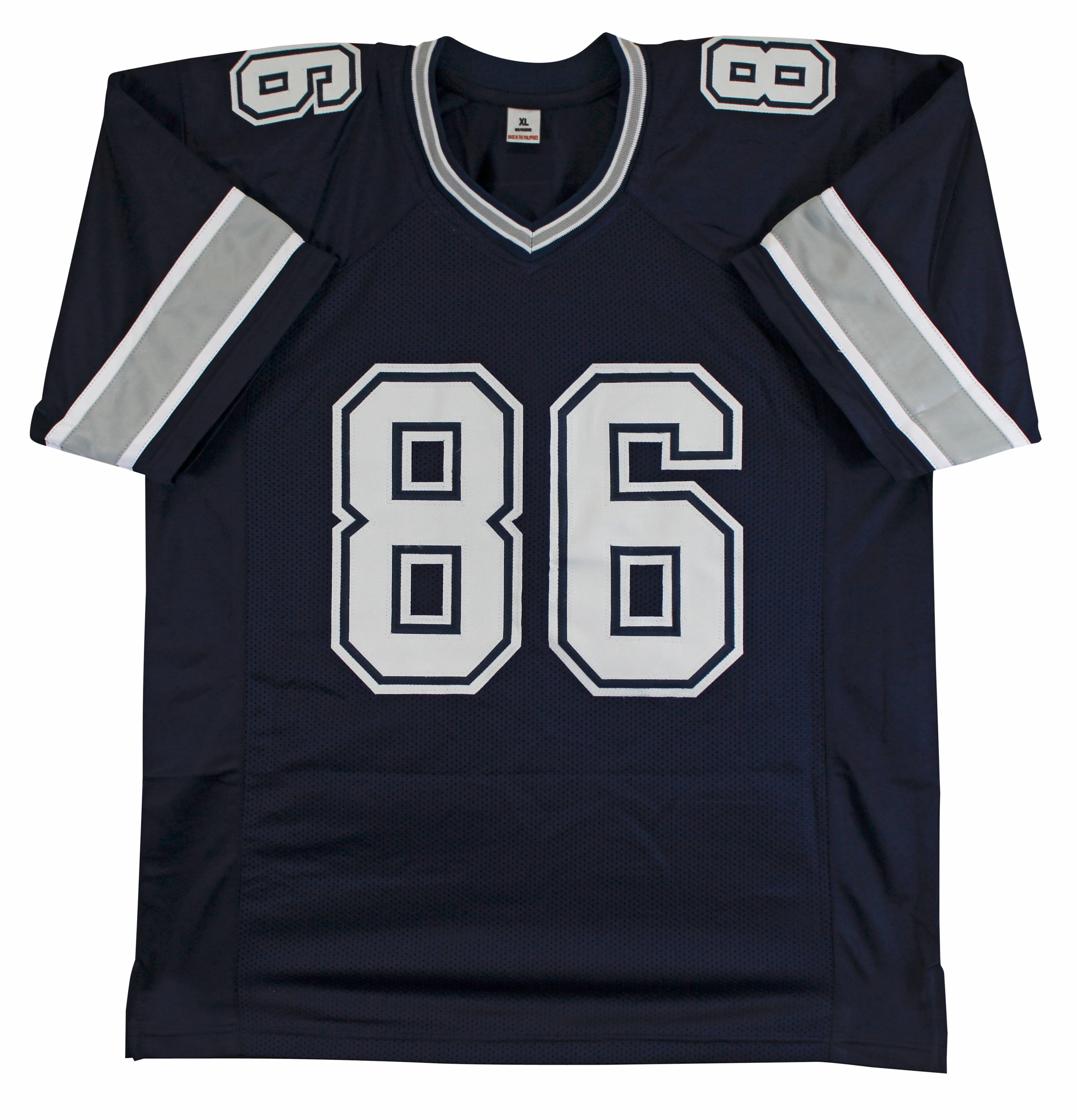 Luke Schoonmaker Authentic Signed Navy Pro Style Jersey BAS Witnessed - Image 4