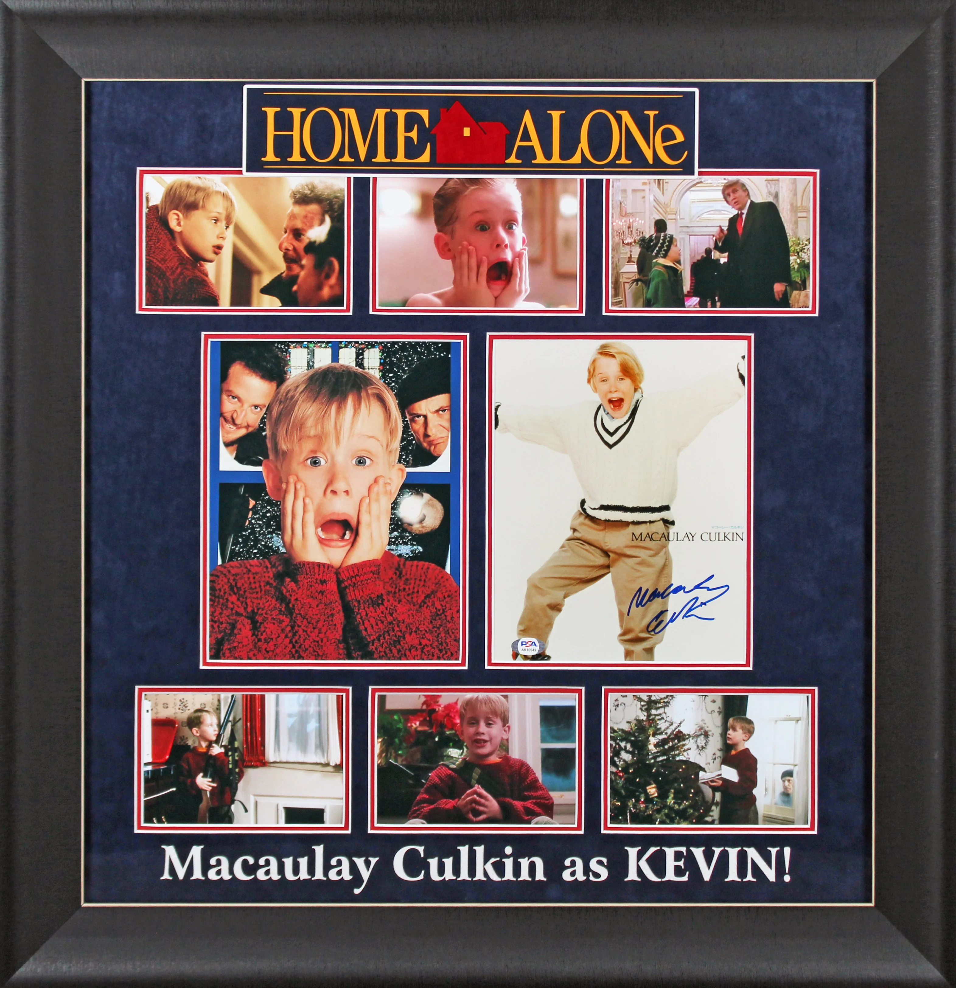Macaulay Culkin Home Alone Authentic Signed 8x10 Framed Photo PSA/DNA #AK10549 - Image 2