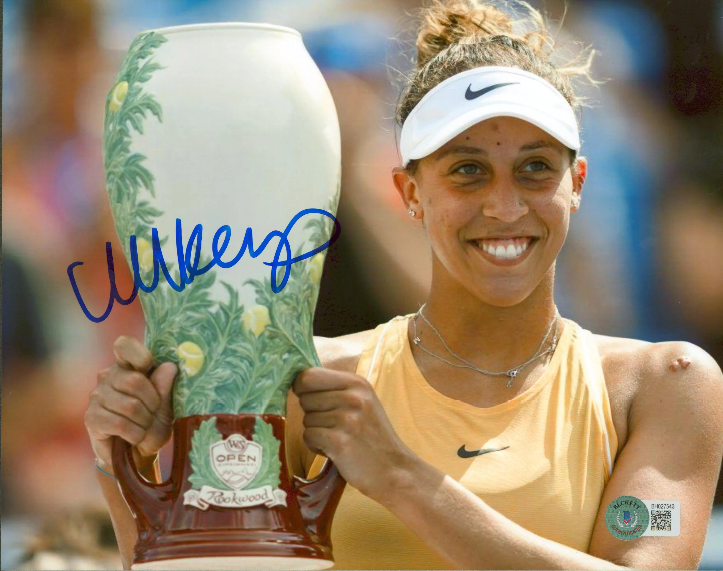 Madison Keys Authentic Signed 8x10 Photo Autographed BAS #BH027543 - Image 2