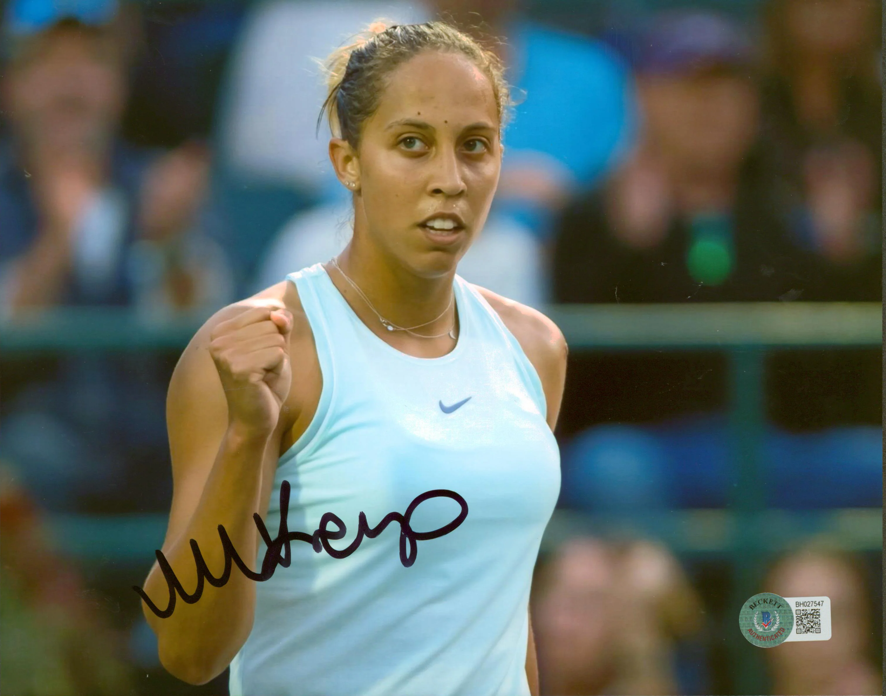 Madison Keys Authentic Signed 8x10 Photo Autographed BAS #BH027547 - Image 2
