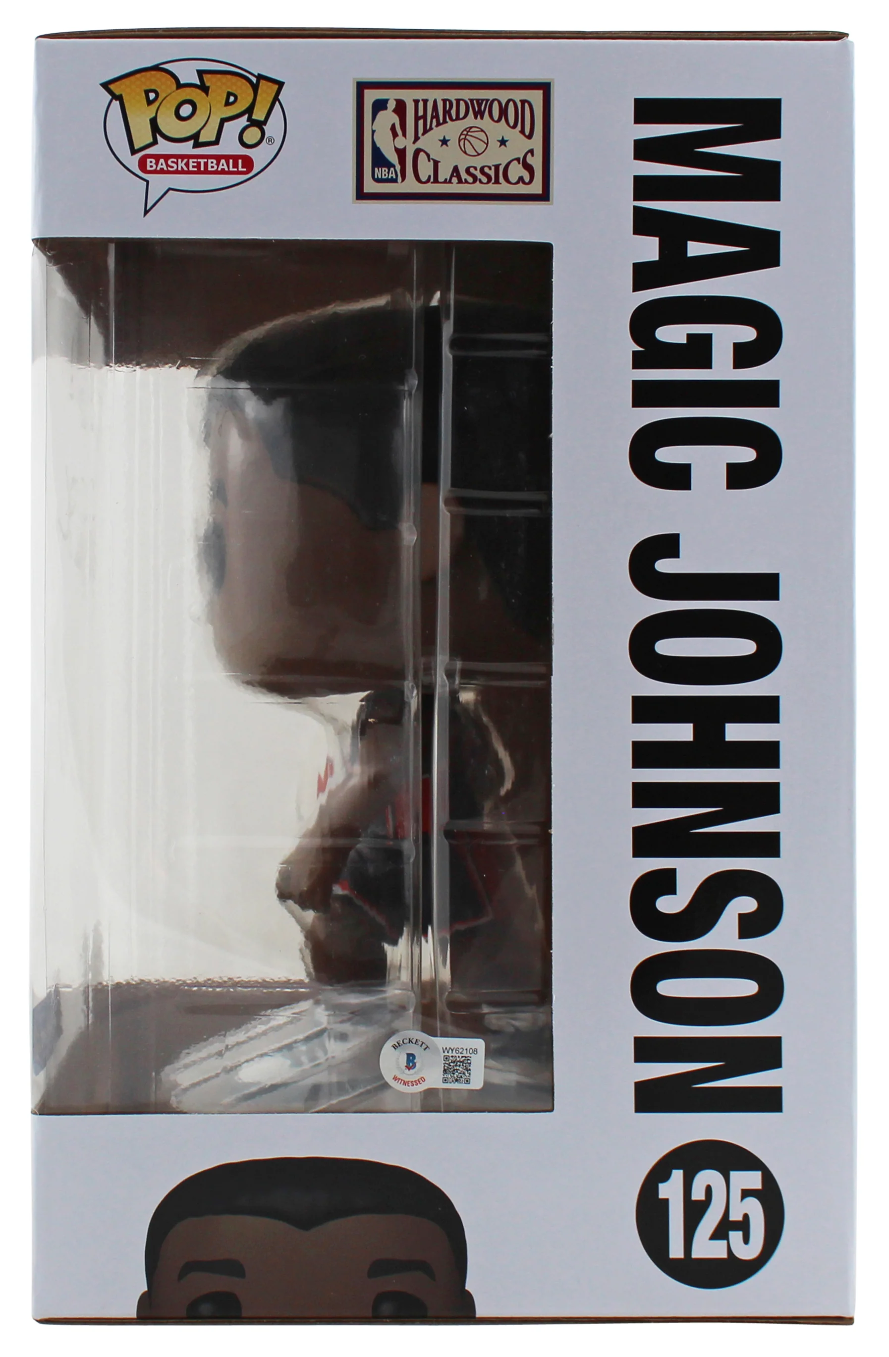 Magic Johnson "92 Gold" Signed 10" USA Basketball #125 Funko Pop Figure BAS 2 - Image 4