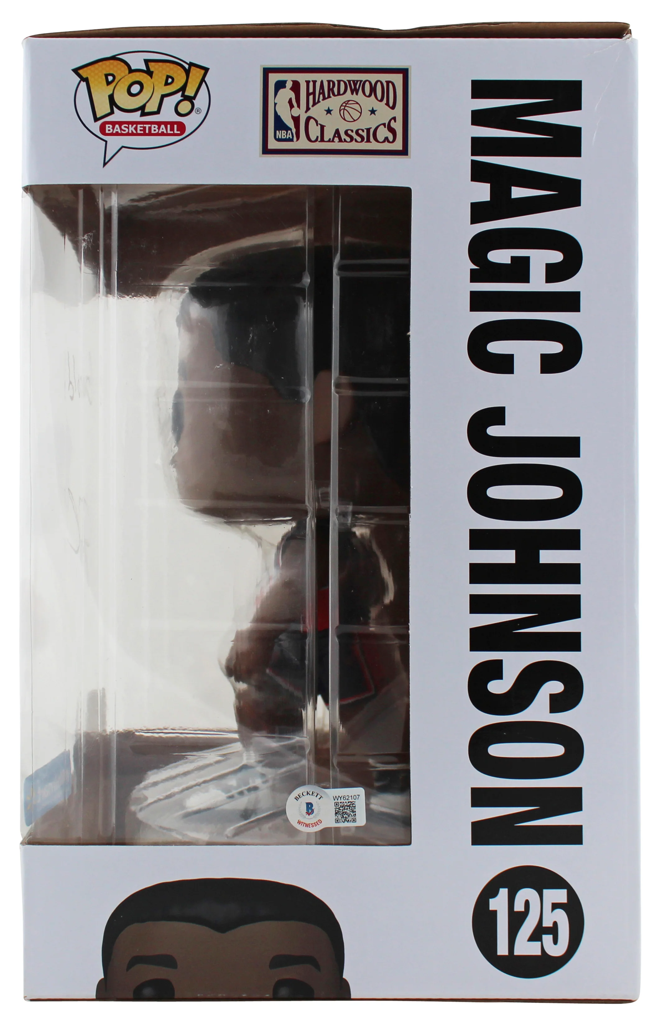 Magic Johnson "92 Gold" Signed 10" USA Basketball #125 Funko Pop Figure BAS 3 - Image 4