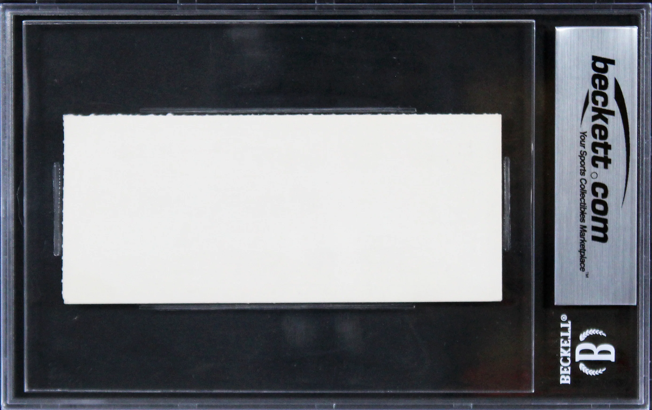 Magic Johnson Larry Bird Signed 1979 NCAA Finals Ticket Grade 7 Auto 10 BAS Slab - Image 3