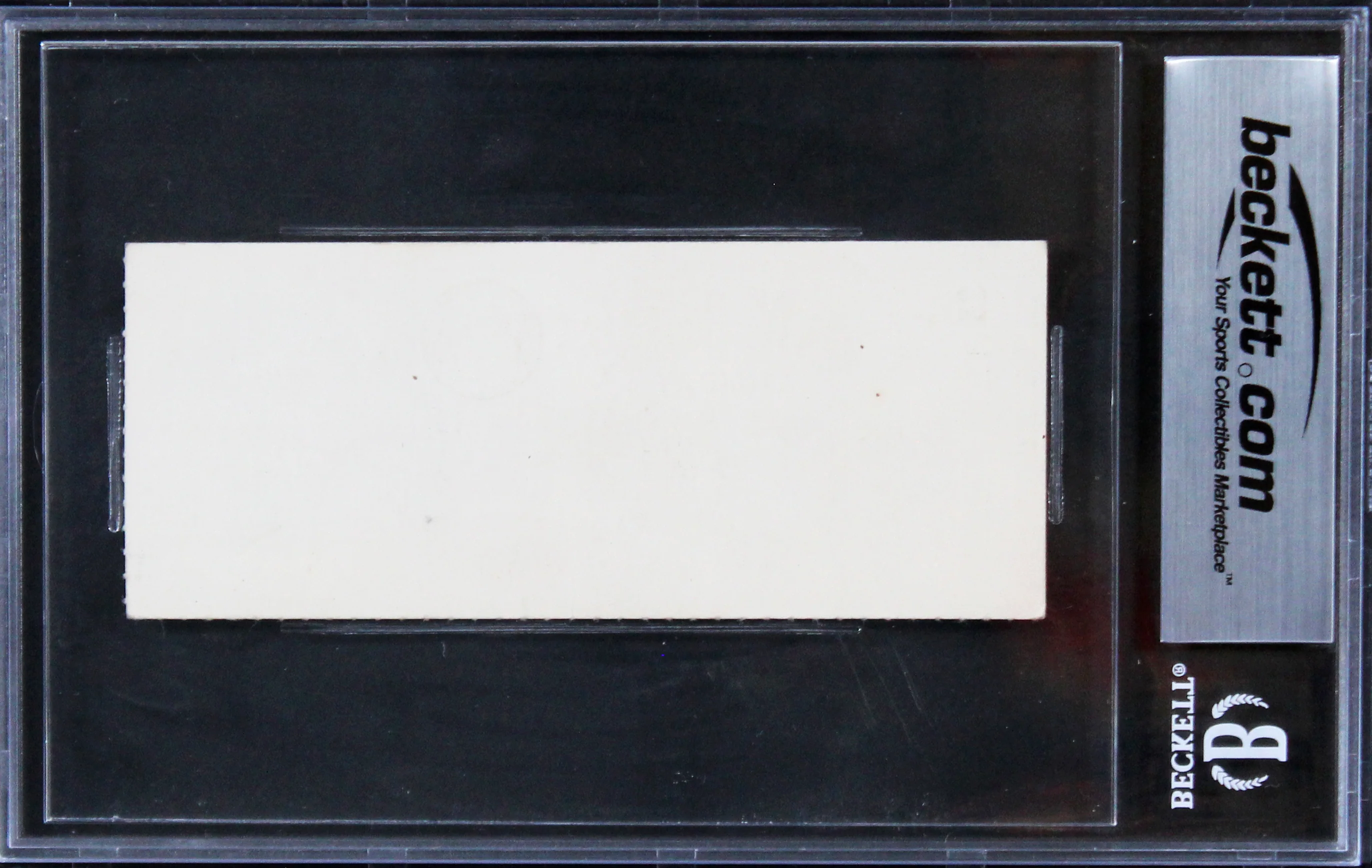 Magic Johnson Larry Bird Signed '79 NCAA Final 4 Ticket Grade 5 Auto 10 BAS Slab - Image 3