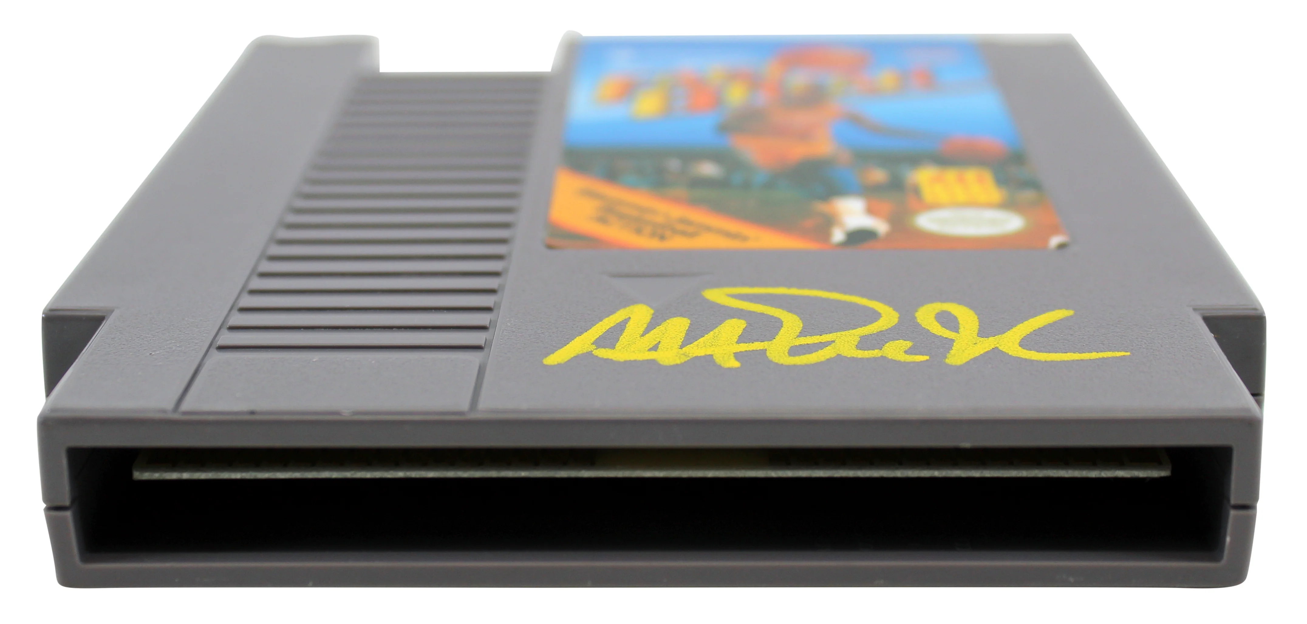 Magic Johnson Signed Nintendo Fast Break Video Game Cartridge BAS Witnessed - Image 5