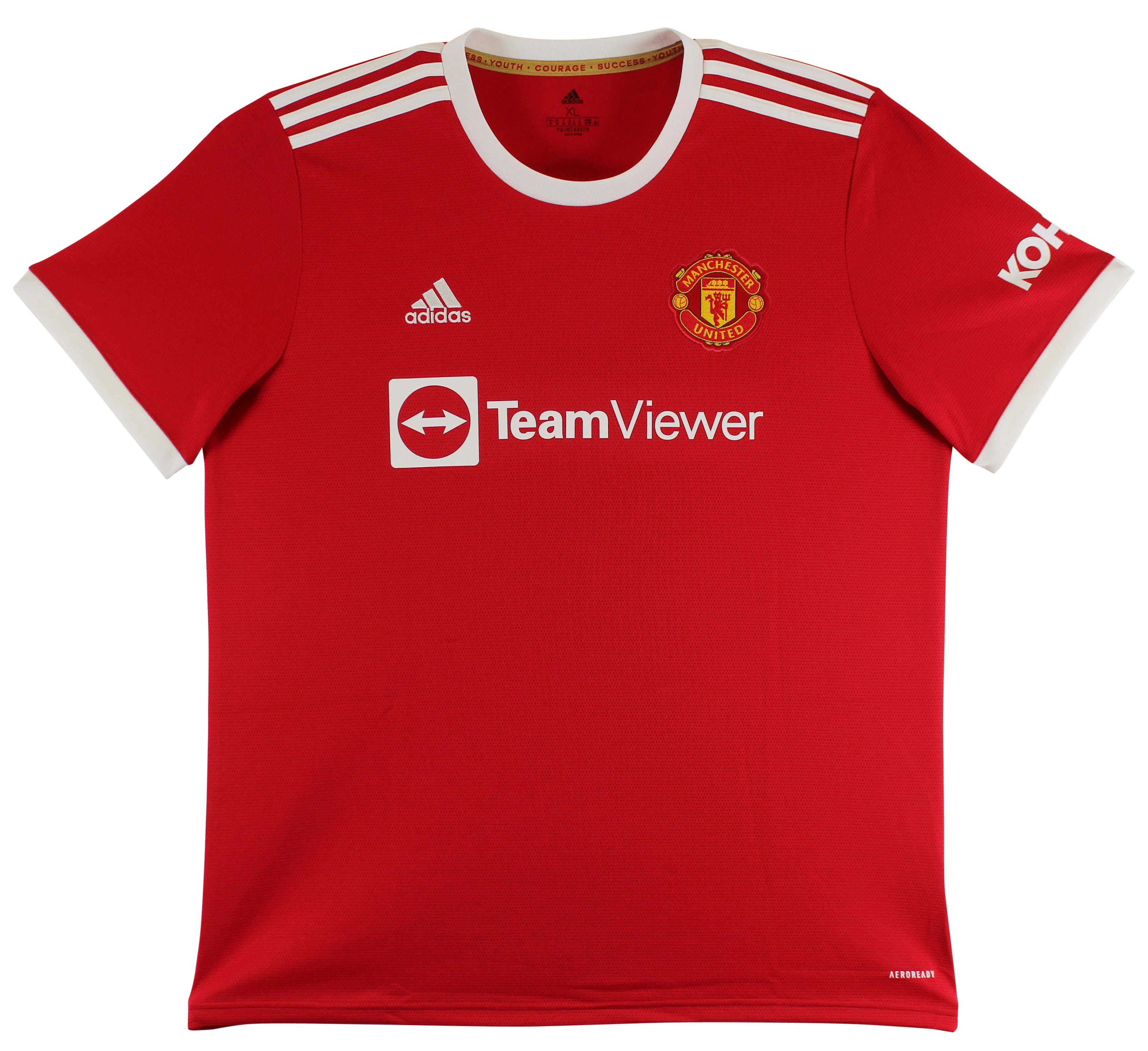 Manchester United Harry Maguire Authentic Signed Red Adidas Jersey BAS - Image 4