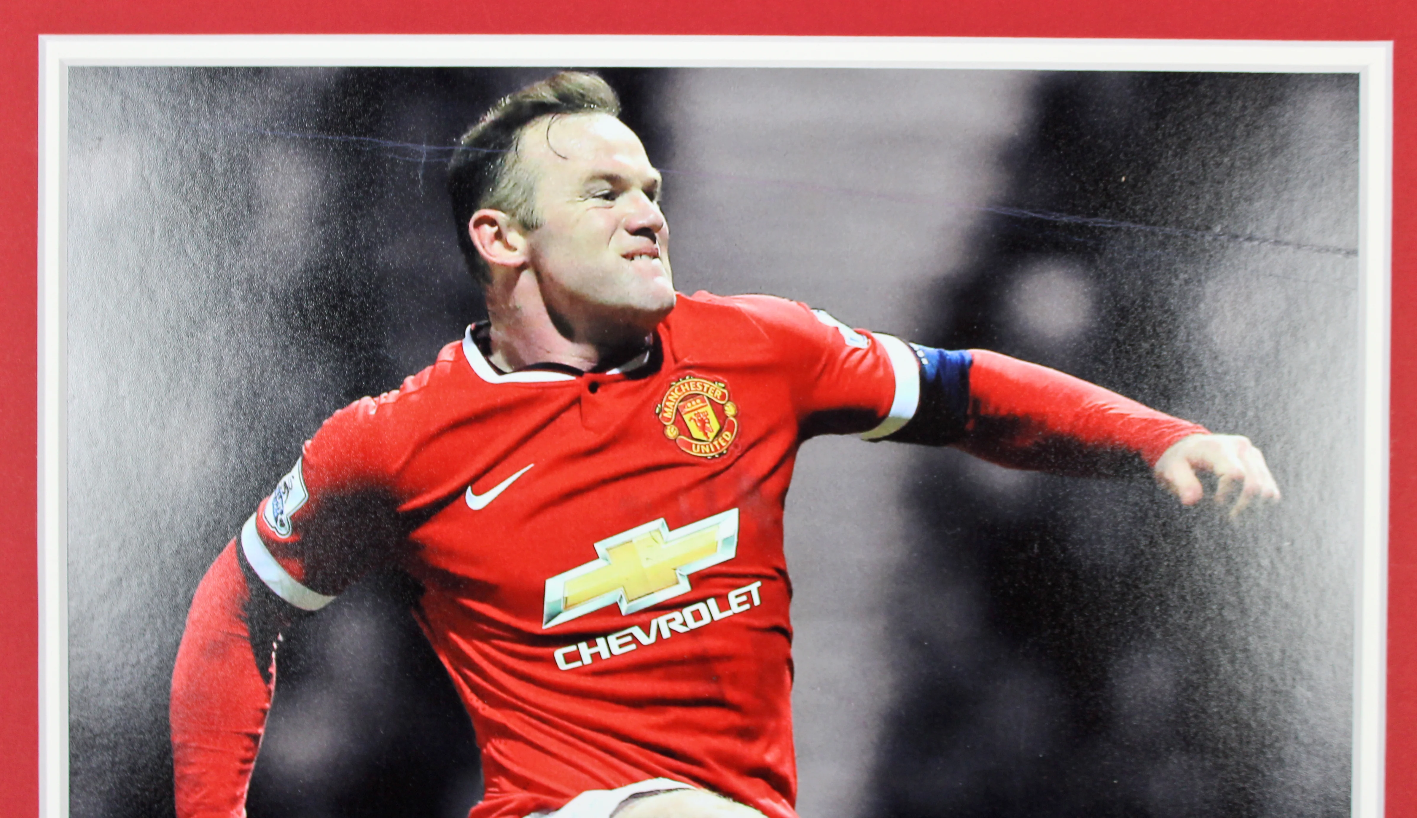 Manchester United Wayne Rooney Authentic Signed 11x14 Matted Photo BAS #E37860 - Image 5