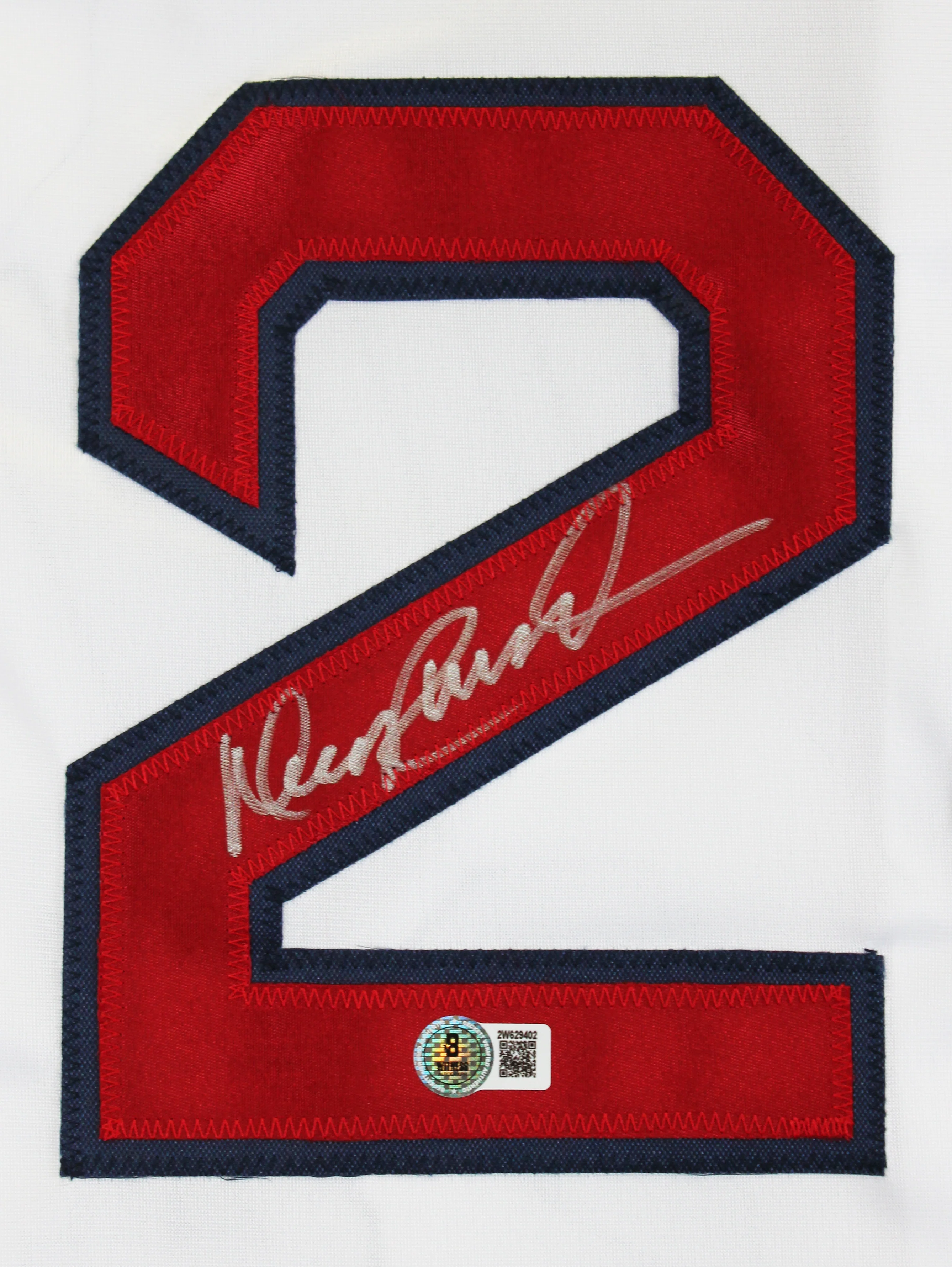 Manny Ramirez Authentic Signed White Pro Style Jersey Autographed BAS Witnessed - Image 3