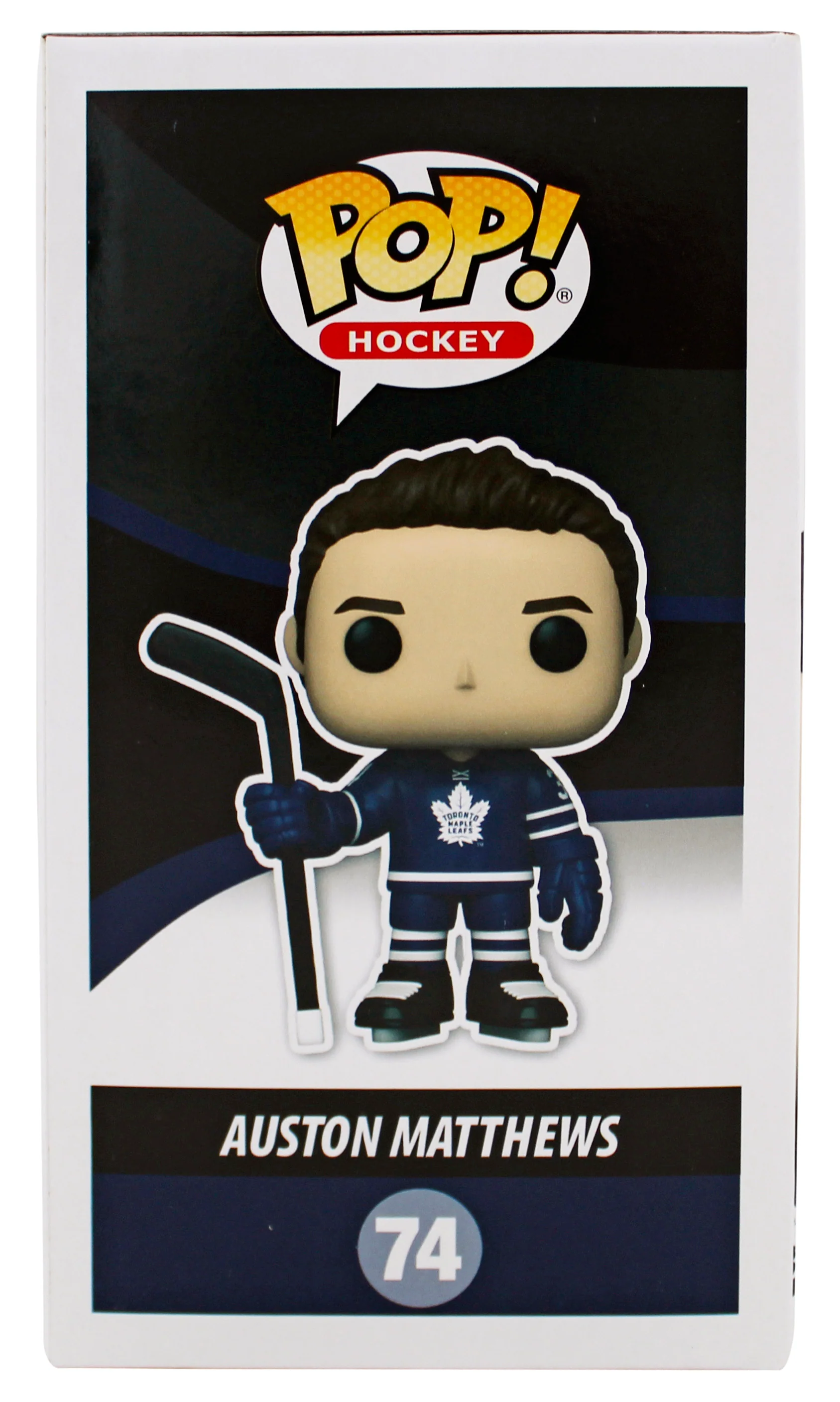 Maple Leafs Auston Matthews Signed #74 Funko Pop Vinyl Figure BAS & Fan - Image 5