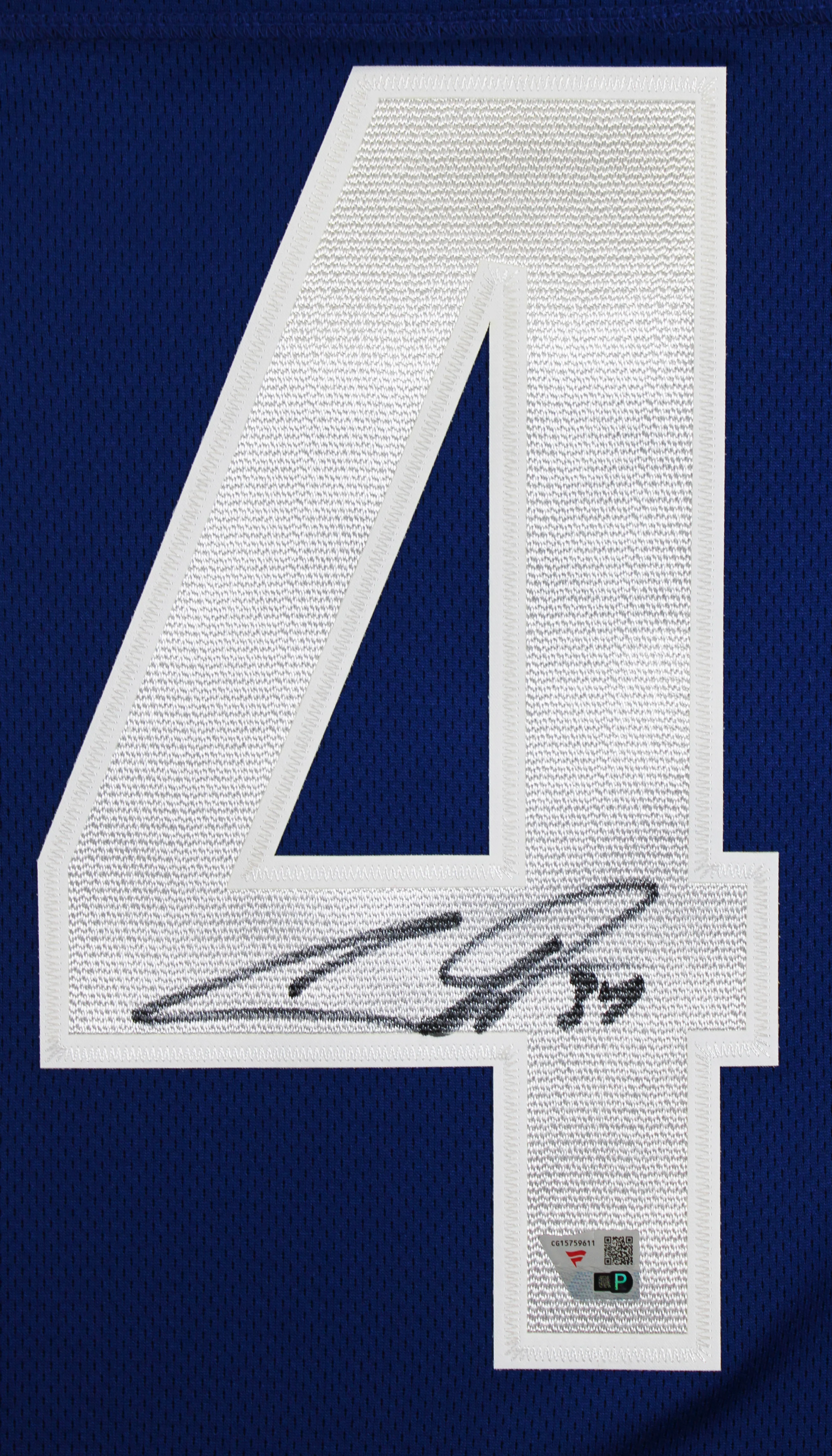 Maple Leafs Auston Matthews Signed Blue Fanatics Breakaway Jersey Fanatics - Image 4