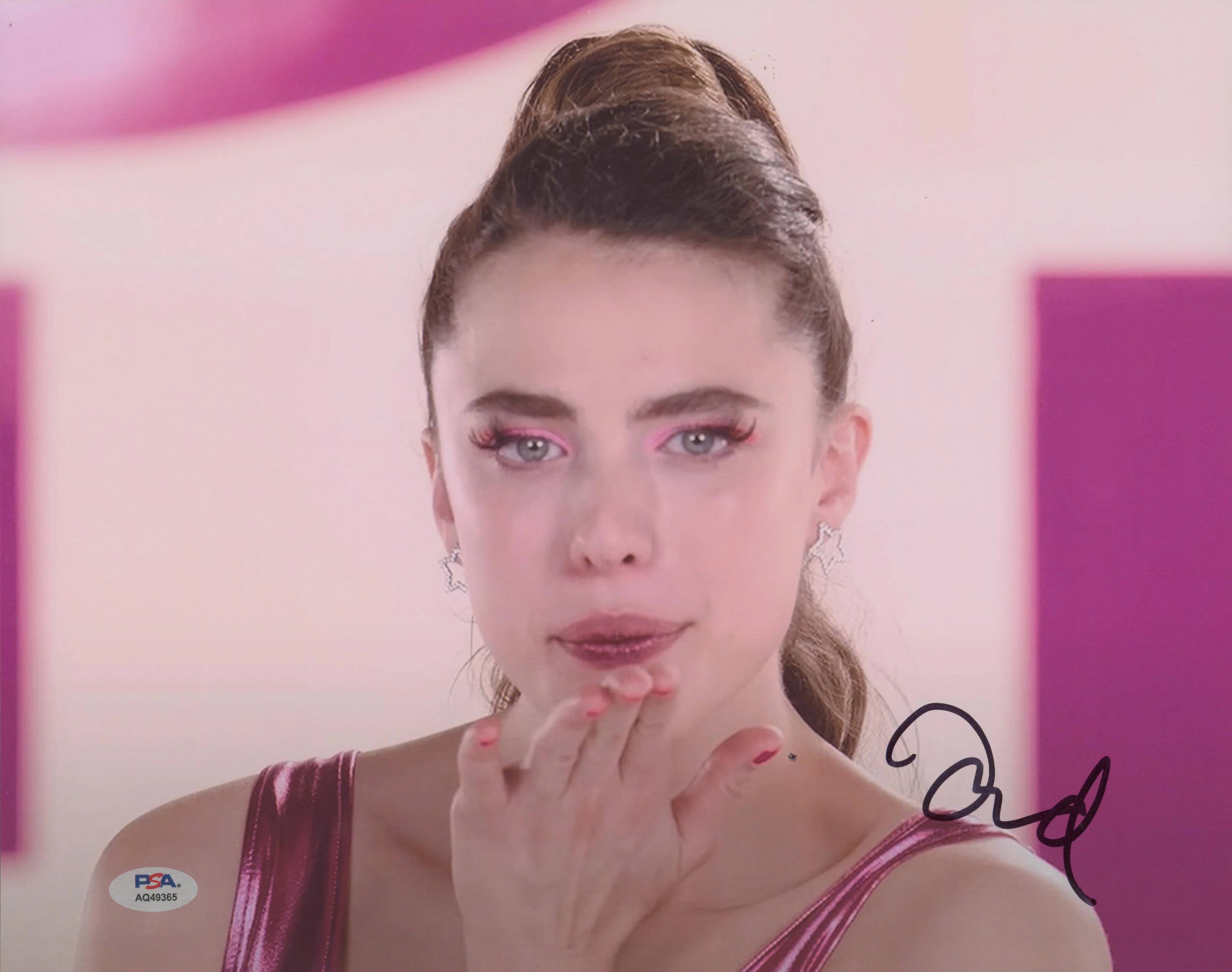 Margaret Qualley The Substance Authentic Signed 11x14 Photo PSA/DNA #AQ49365 - Image 2