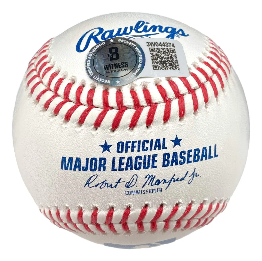Mariano Rivera New York Yankees Signed Official MLB Baseball BAS - Image 2