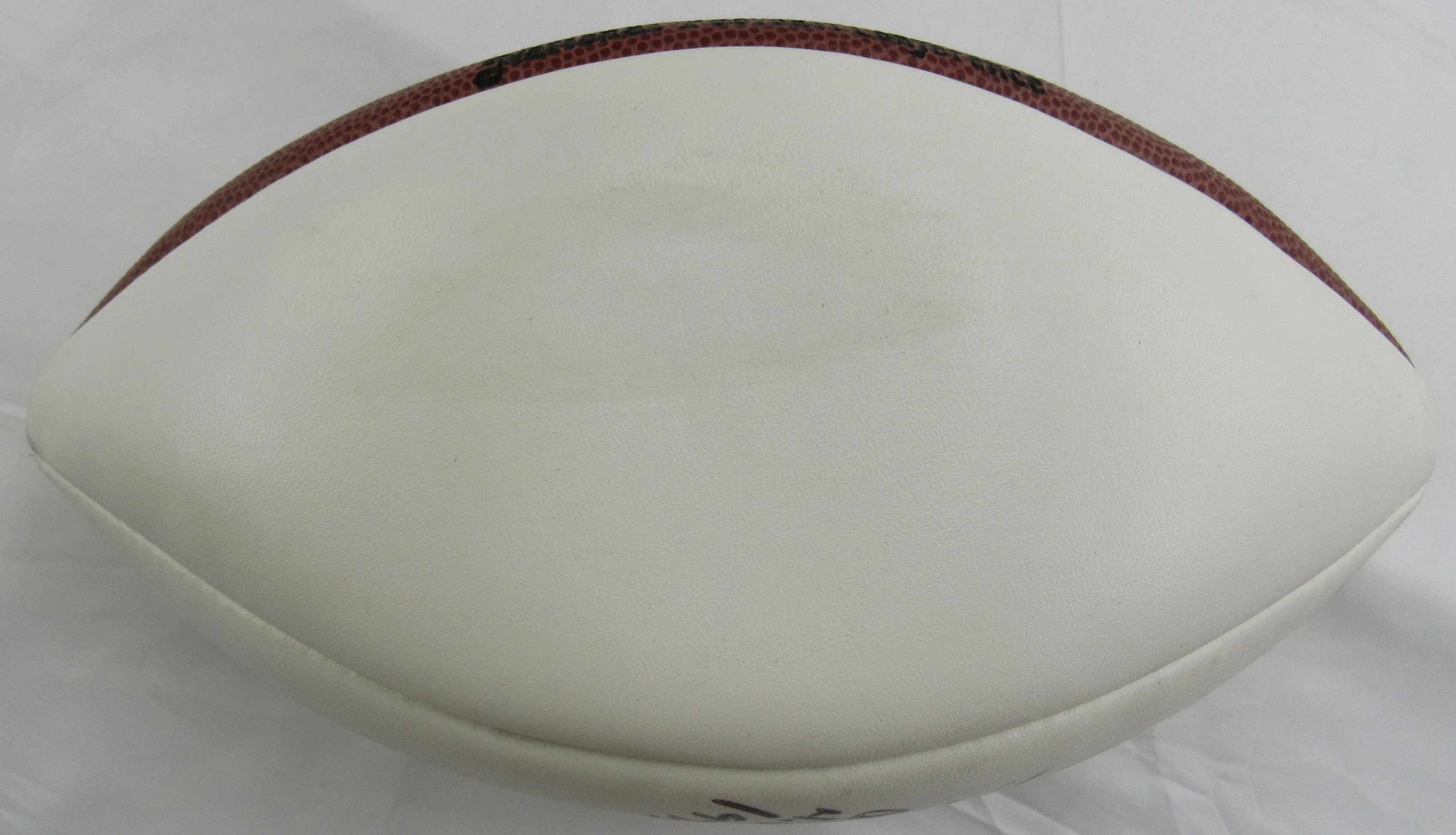 Multi Signed Wilson Football w/13 Signatures - Joe Theismtann, Ronnie Lott, Bill Willis - Image 3
