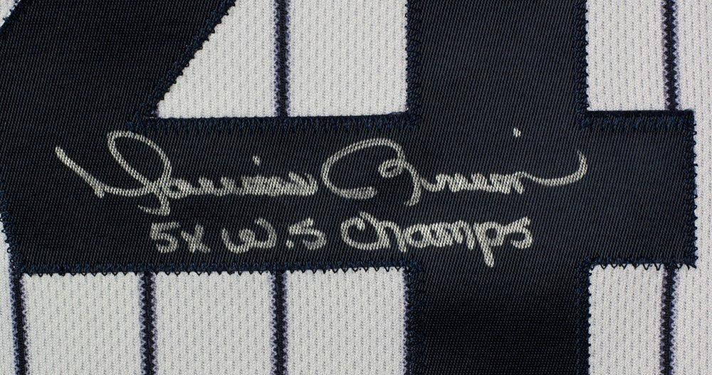 Mariano Rivera Signed Yankees Majestic Auth FlexBase Jersey 5x W.S. Champs JSA - Image 2