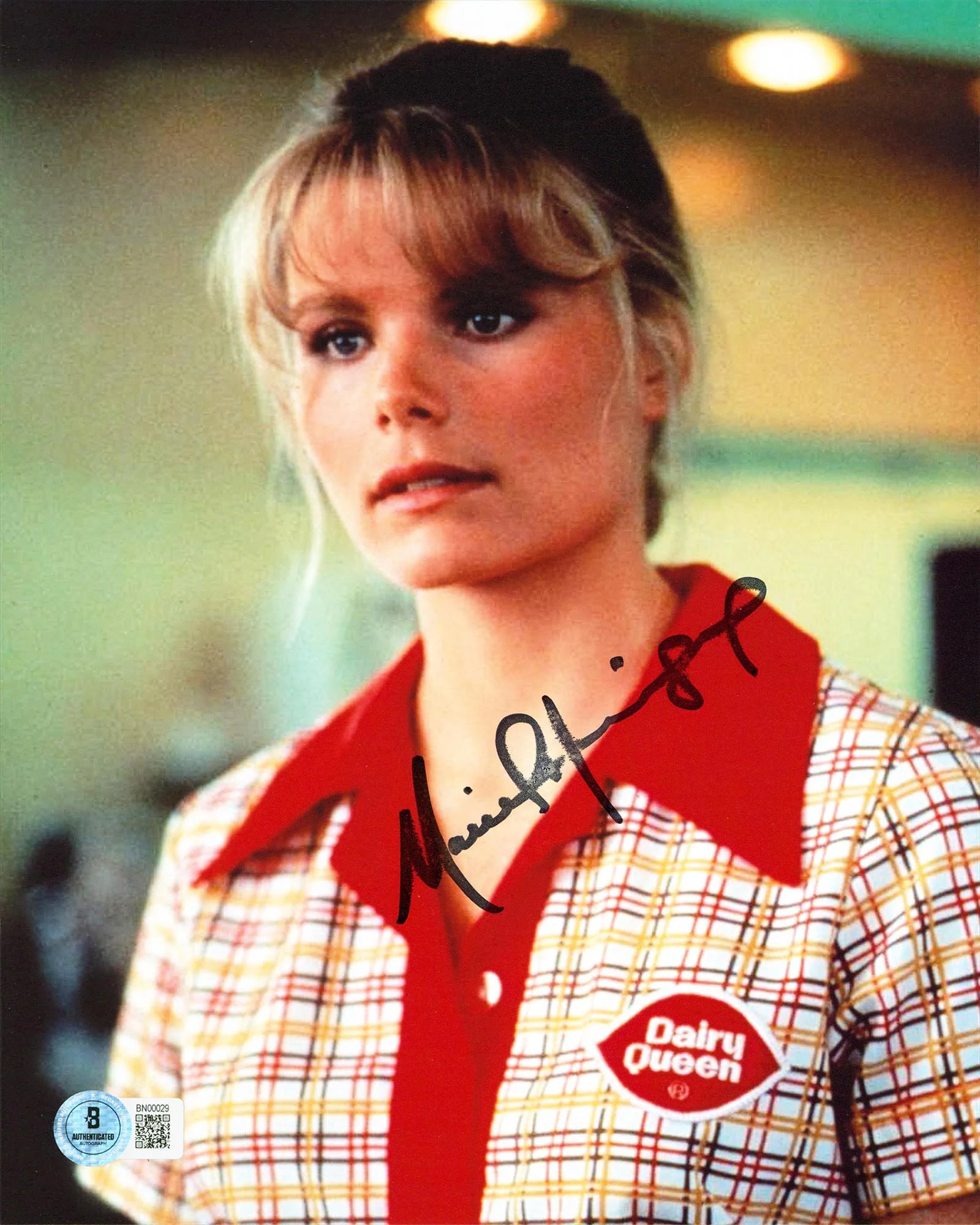 Mariel Hemingway Star 80 Authentic Signed 8x10 Vertical Photo BAS #BN00029 - Image 2
