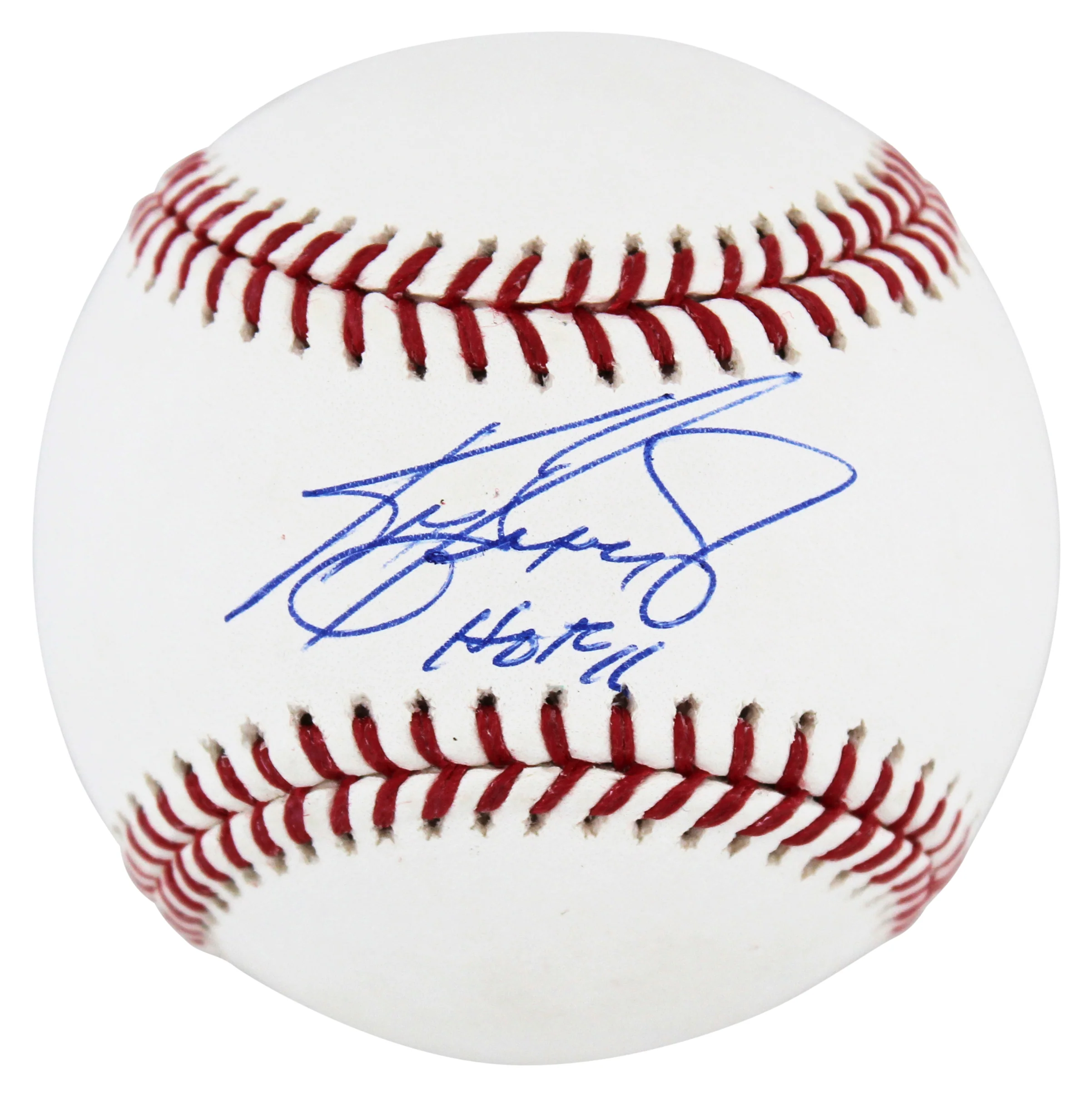 Mariners Ken Griffey Jr. "HOF 16" Authentic Signed Oml Baseball BAS - Image 2