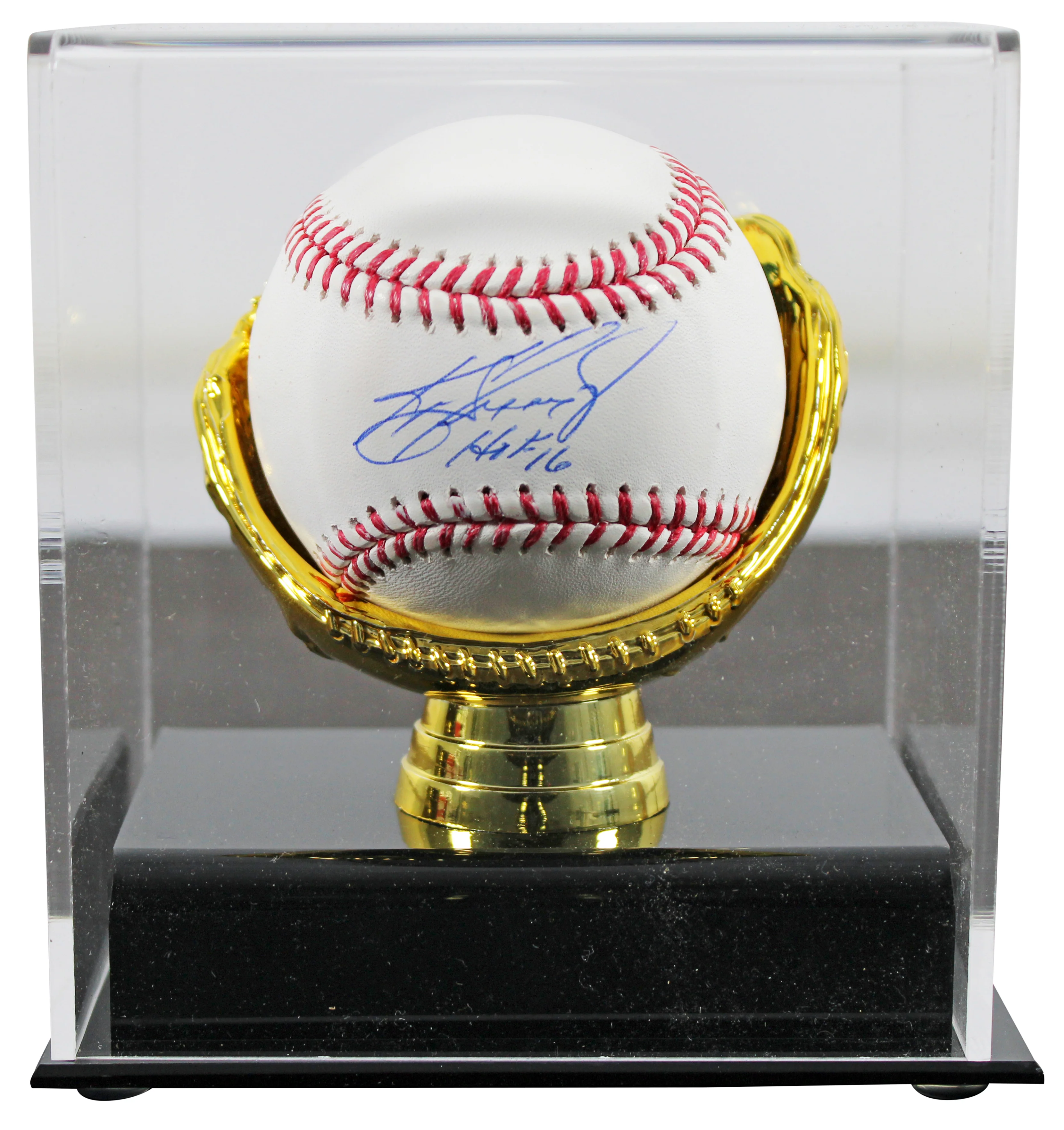 Mariners Ken Griffey Jr. "HOF 16" Authentic Signed Oml Baseball w/ Case BAS - Image 2