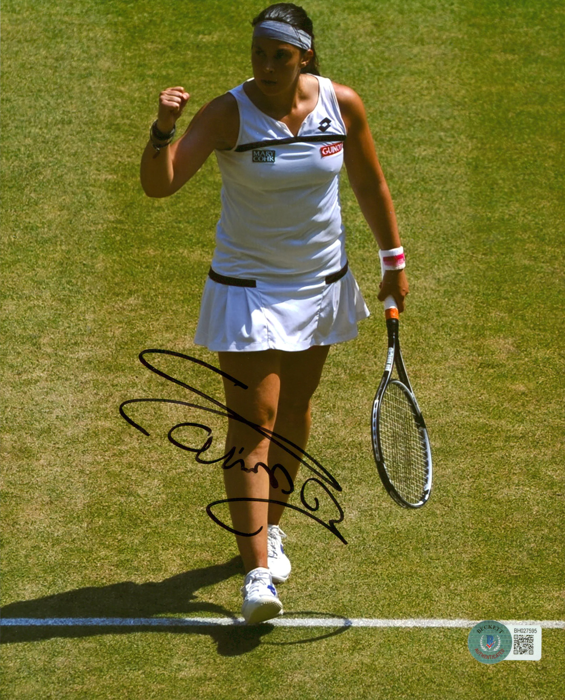 Marion Bartoli Authentic Signed 8x10 Photo Autographed BAS #BH027595 - Image 2