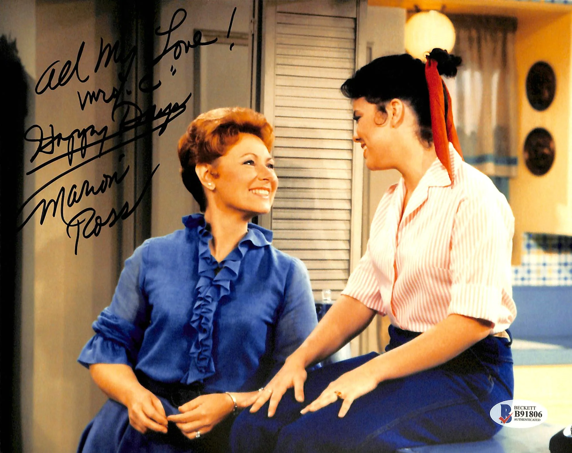 Marion Ross Happy Days "Mrs. C" Authentic Signed 8x10 Photo BAS #B91806 - Image 2