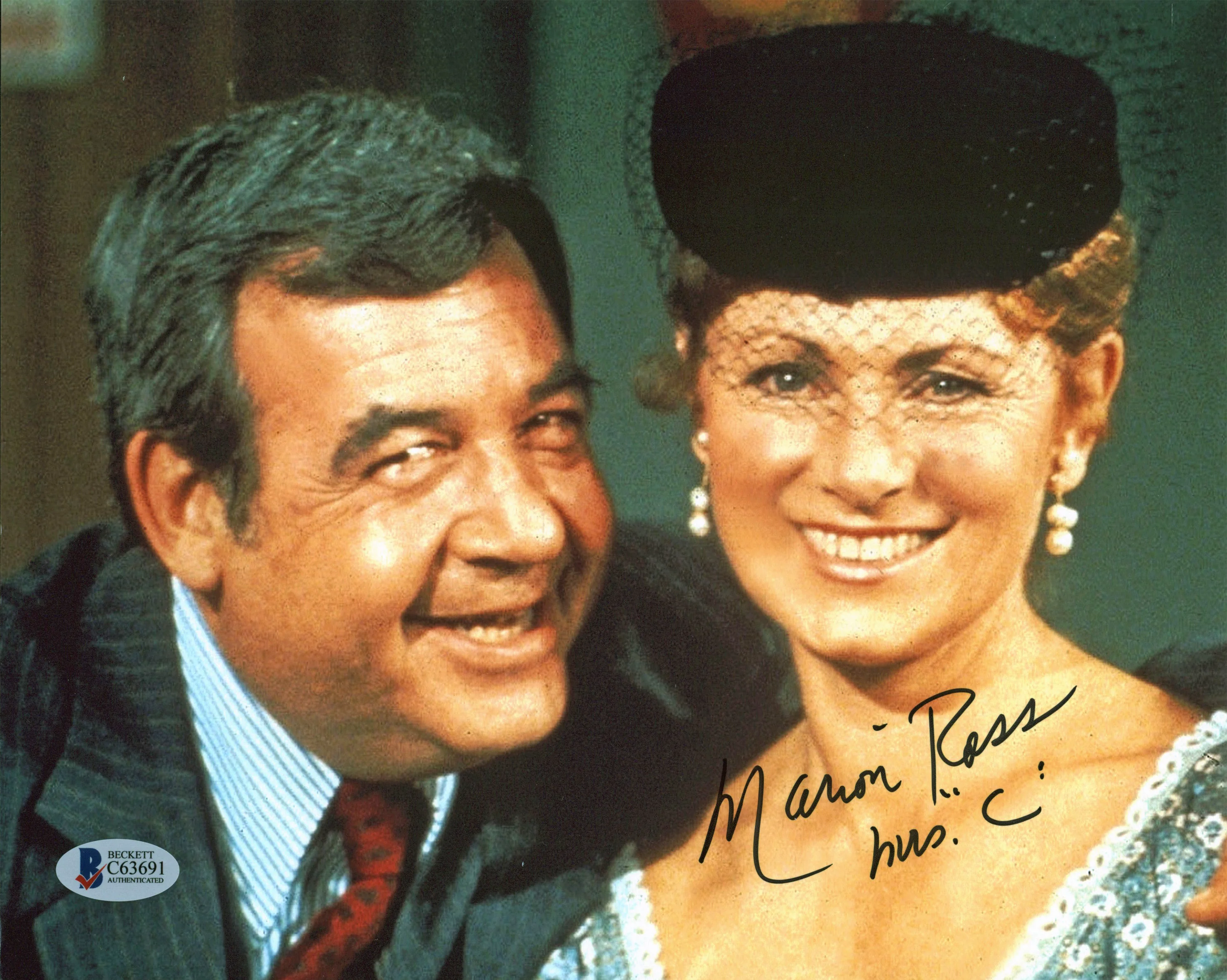 Marion Ross Happy Days "Mrs. C" Authentic Signed 8x10 Photo BAS #C63691 - Image 2