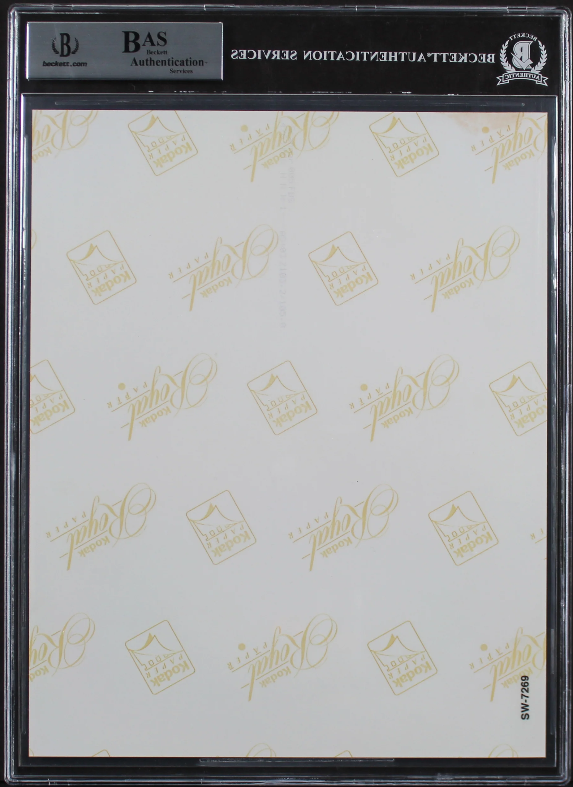 Mark Hamill Star Wars The Empire Strikes Back Signed 8x10 Photo BAS Slabbed 2 - Image 3