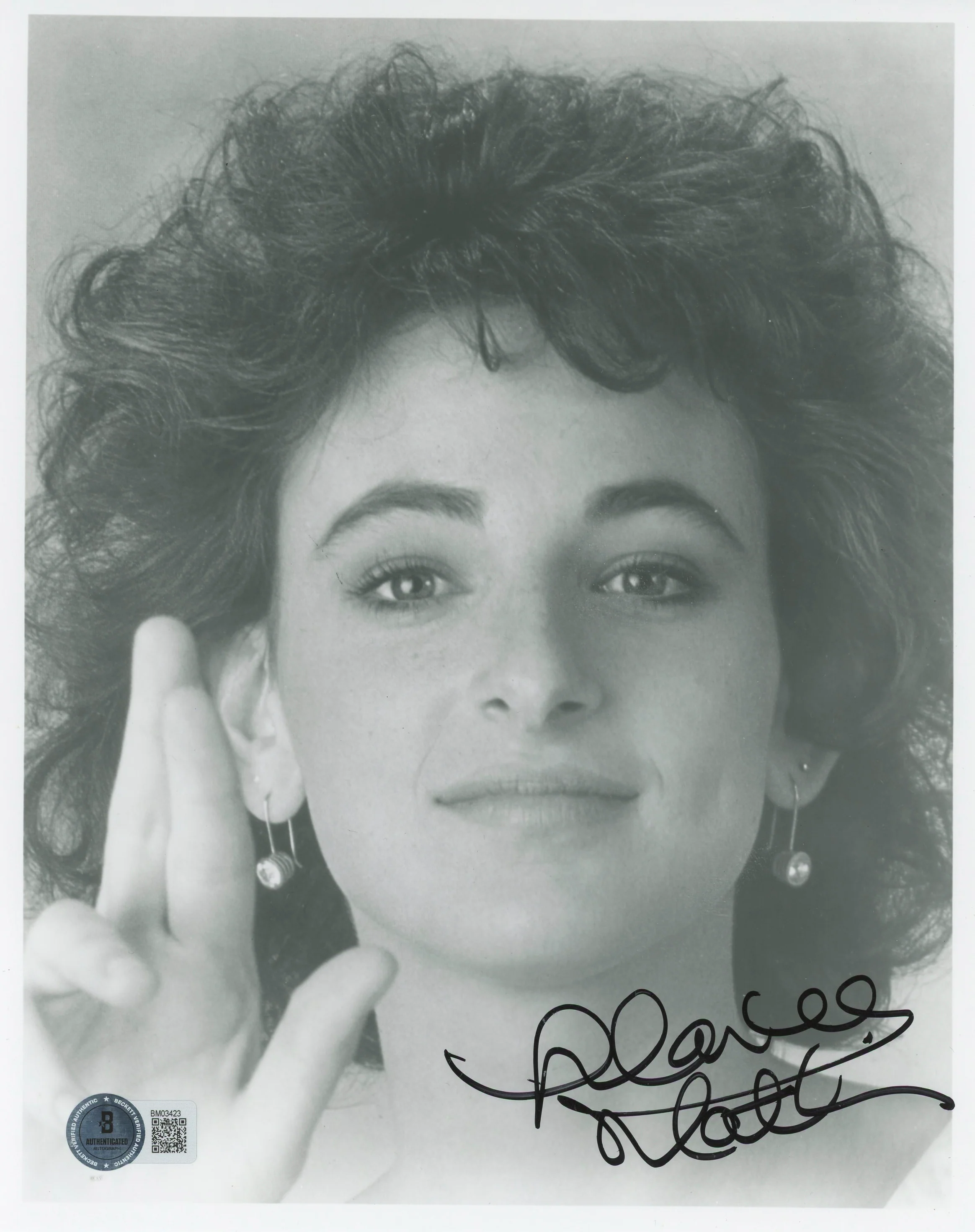 Marlee Matlin CODA Authentic Signed 8x10 Photo Autographed BAS #BM03423