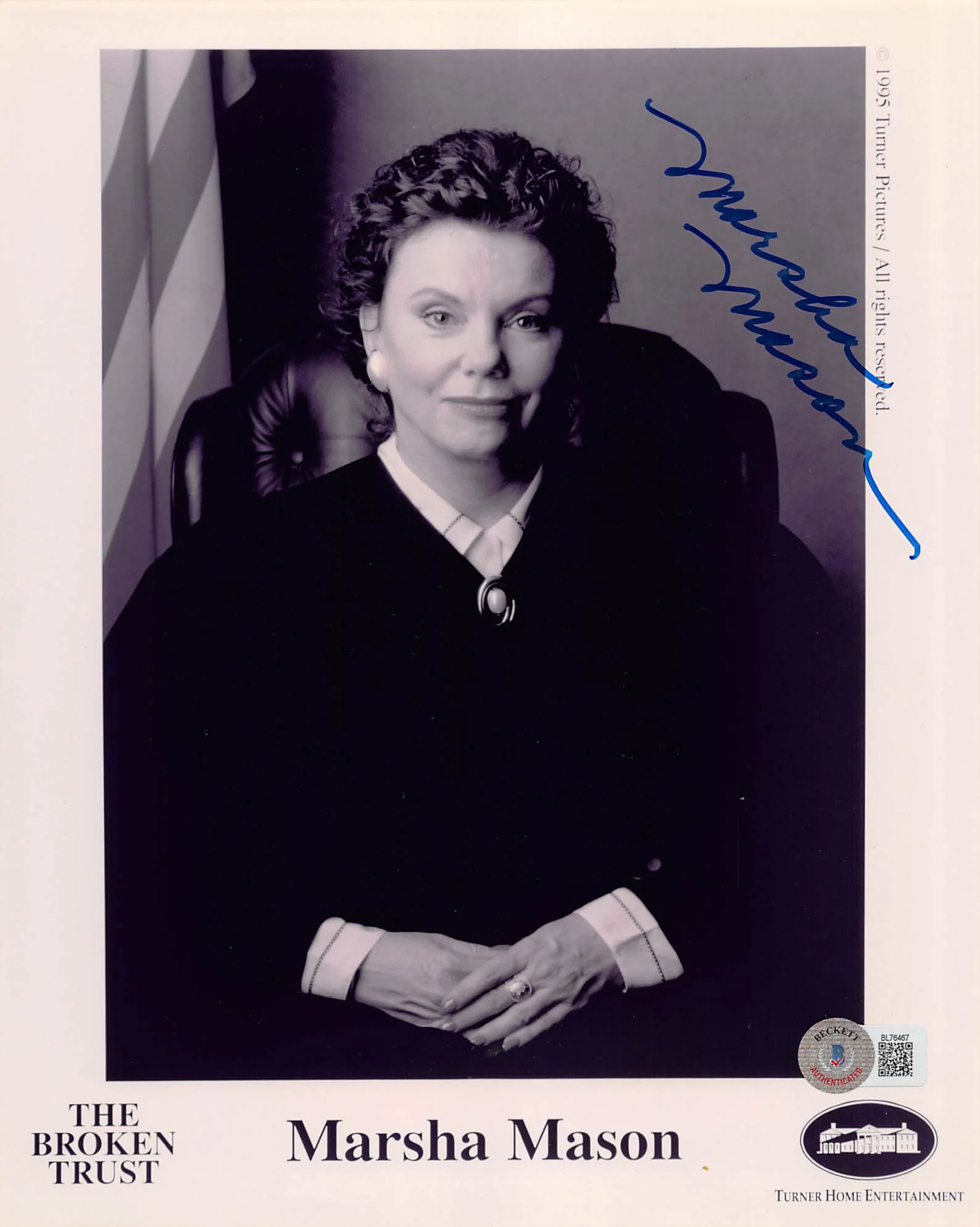 Marsha Mason Broken Trust Authentic Signed 8x10 Photo Autographed BAS #BL76467 - Image 2