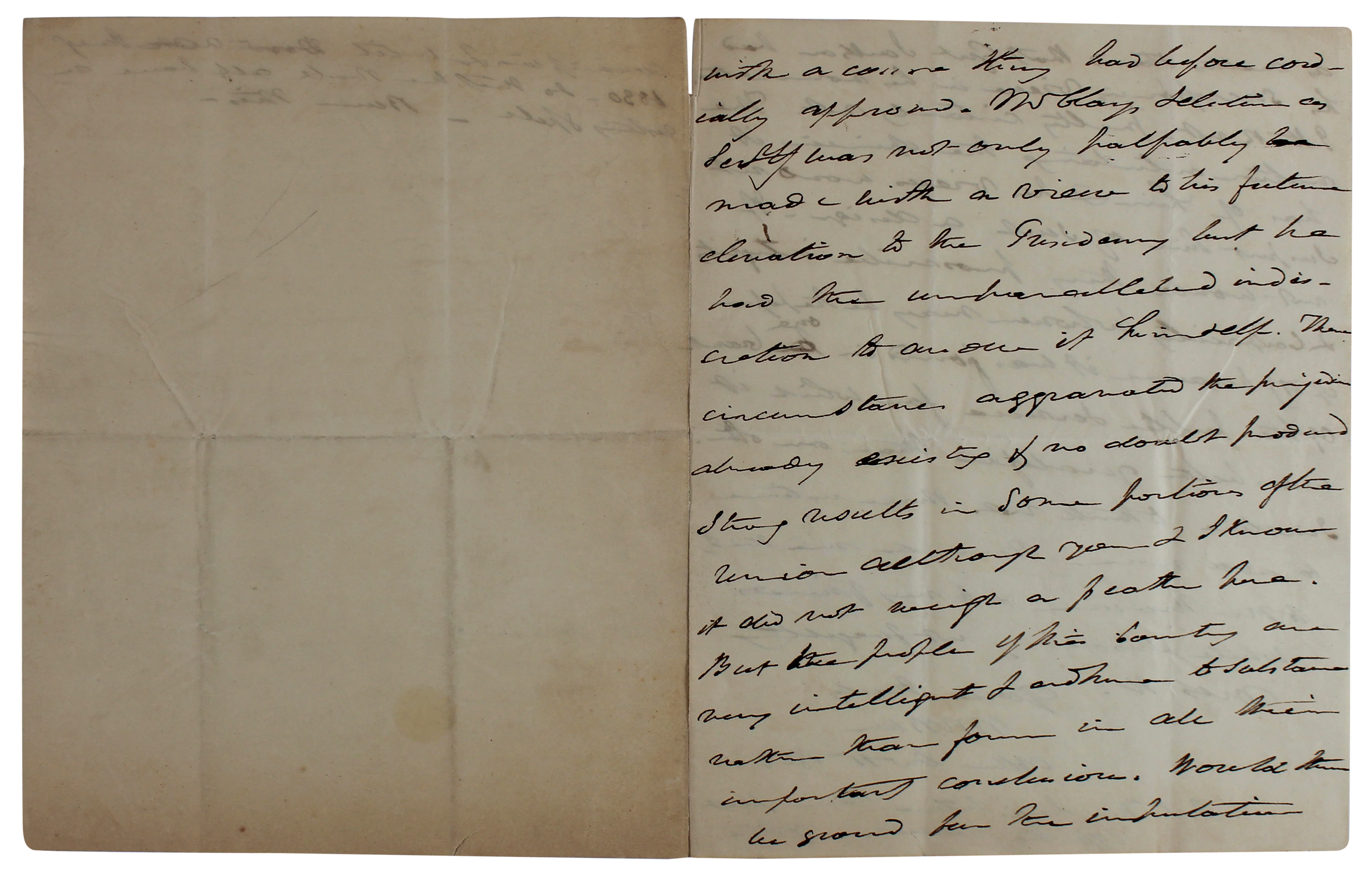 Martin Van Buren Signed 9.75x15.75 1828 2 Page Handwritten Letter BAS #AB77794 - Image 6