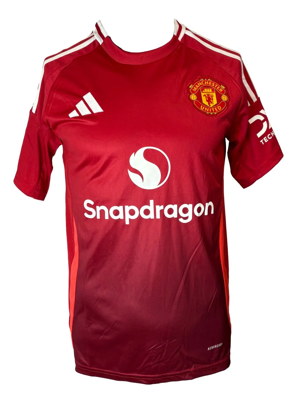 Mason Mount Signed Manchester United Adidas Soccer Jersey BAS - Image 3