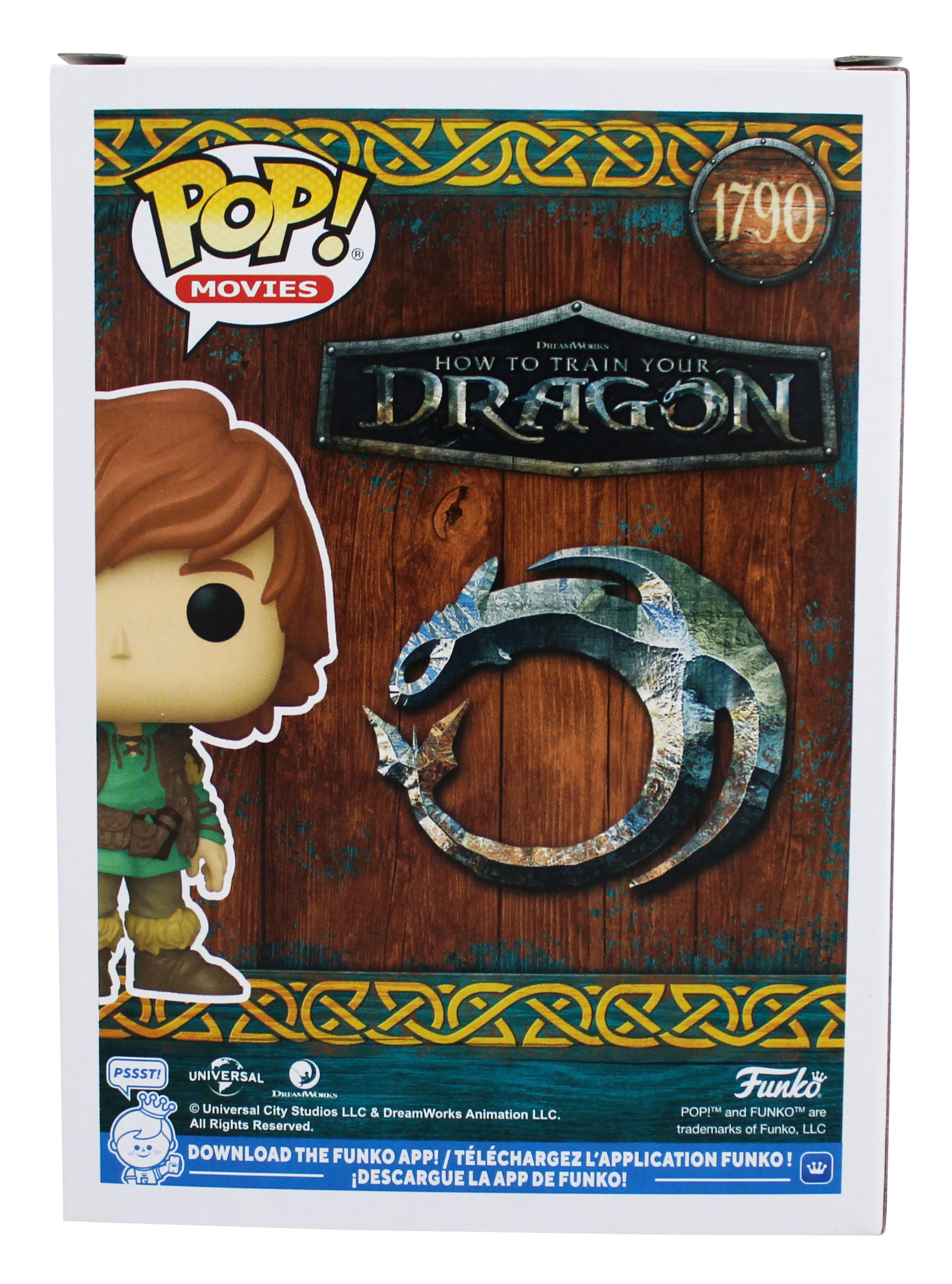 Mason Thames How to Train Your Dragon Signed Hiccup #1790 Funko Pop Figure BAS - Image 5