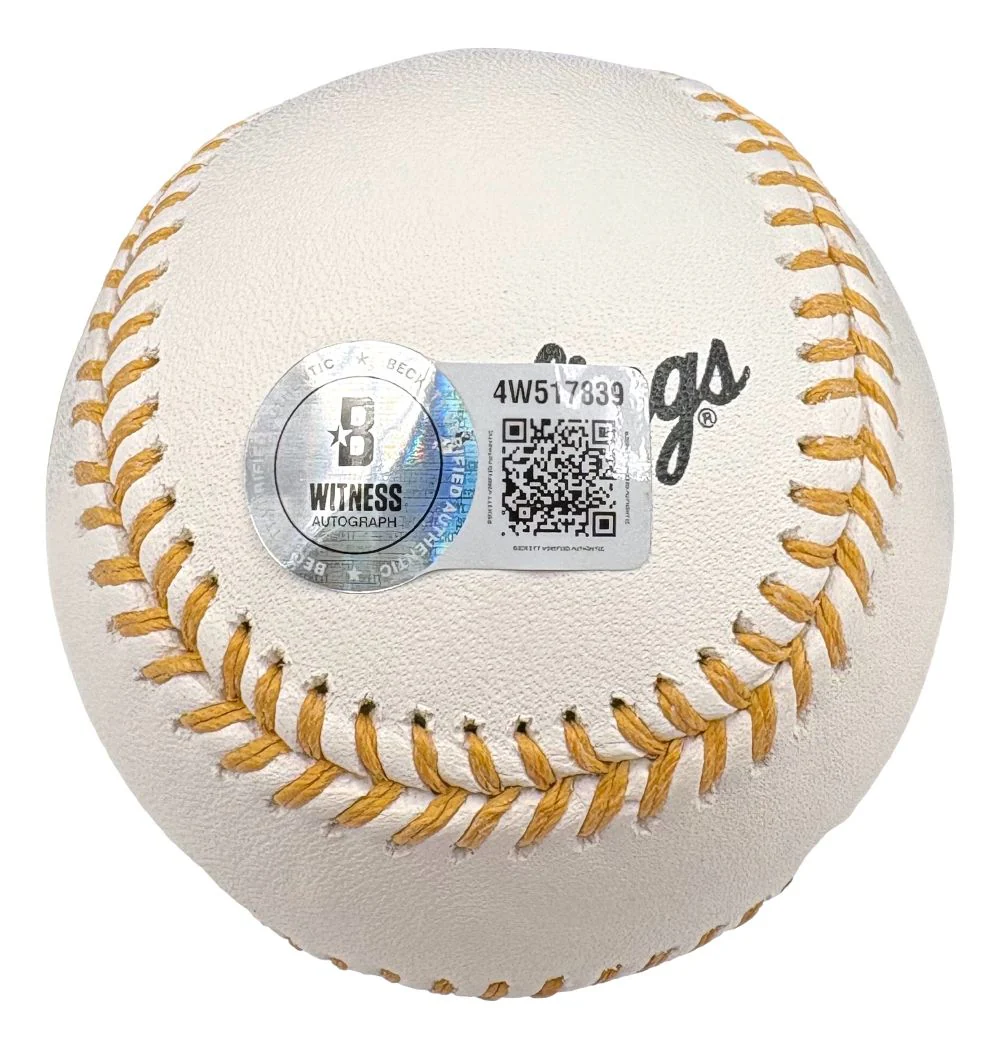 Matt Chapman San Francisco Giants Signed Official MLB Gold Glove Baseball BAS - Image 2