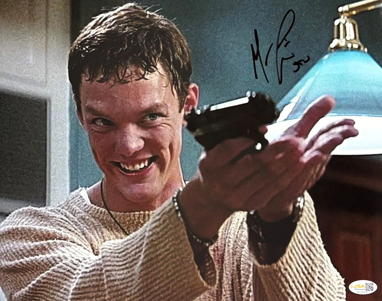 Matthew Lillard Signed 11x14 Scream Photo Stu Inscribed JSA QR