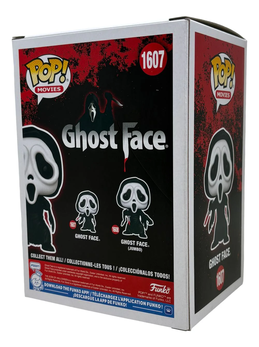 Matthew Lillard Skeet Ulrich Signed Scream Ghostface Funko Pop #1607 JSA QR - Image 3