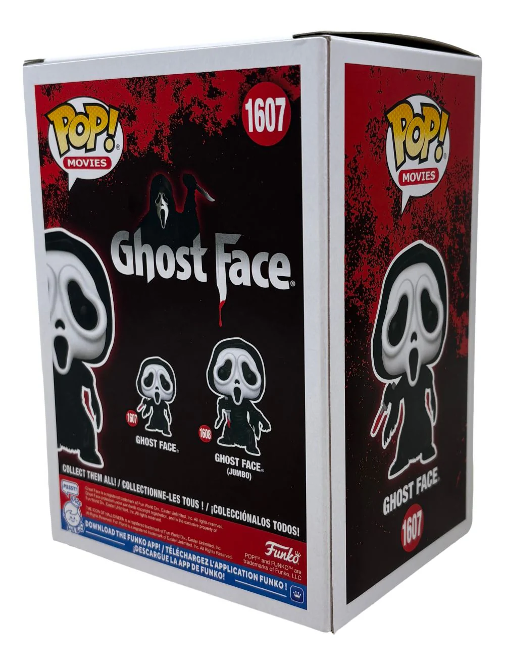 Matthew Lillard Skeet Ulrich Signed Scream Ghostface Funko Pop 2 #1607 JSA QR - Image 3
