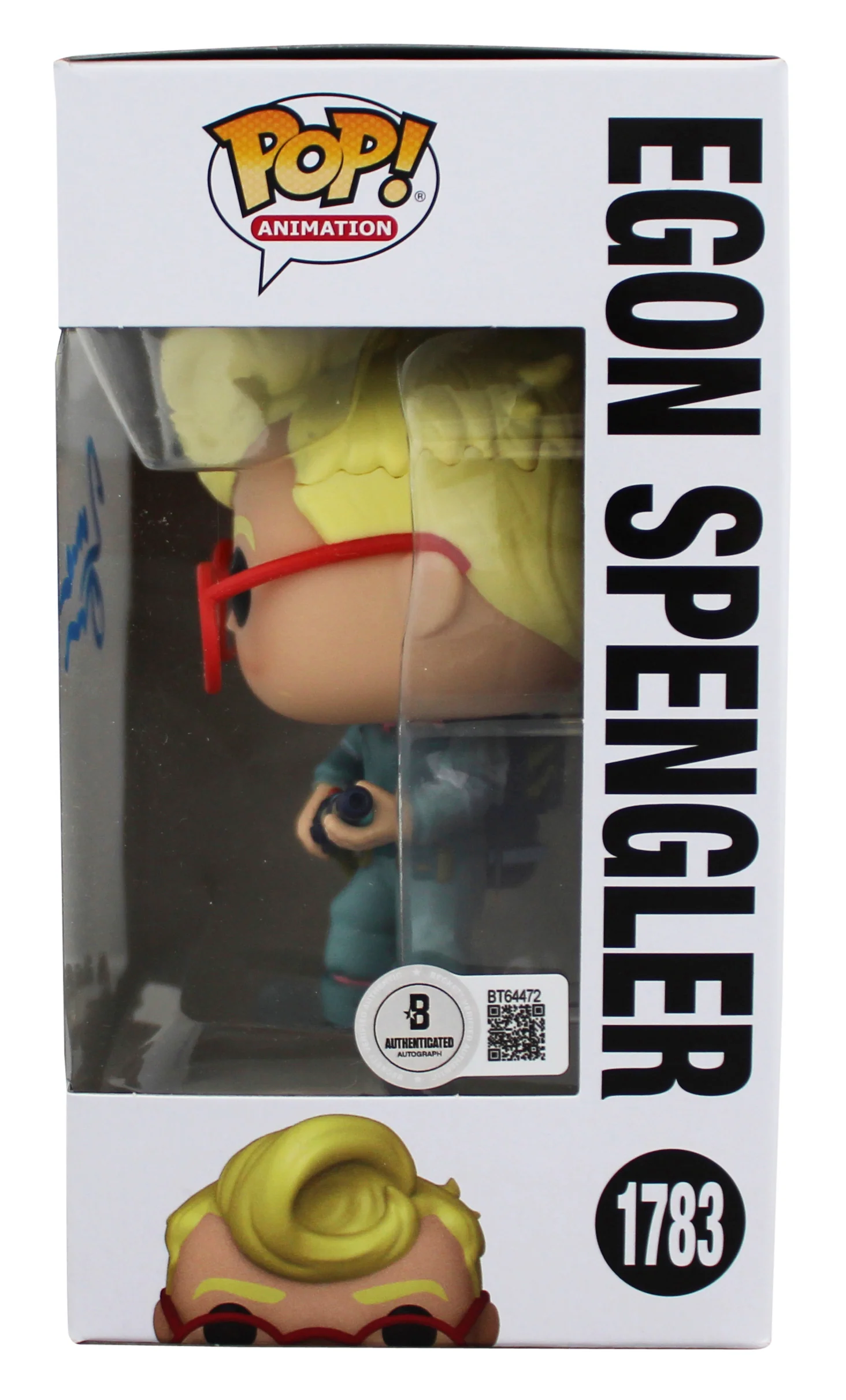 Maurice LaMarche Ghostbusters Signed Egon #1783 Funko Pop Figure BAS #BT64472 - Image 4