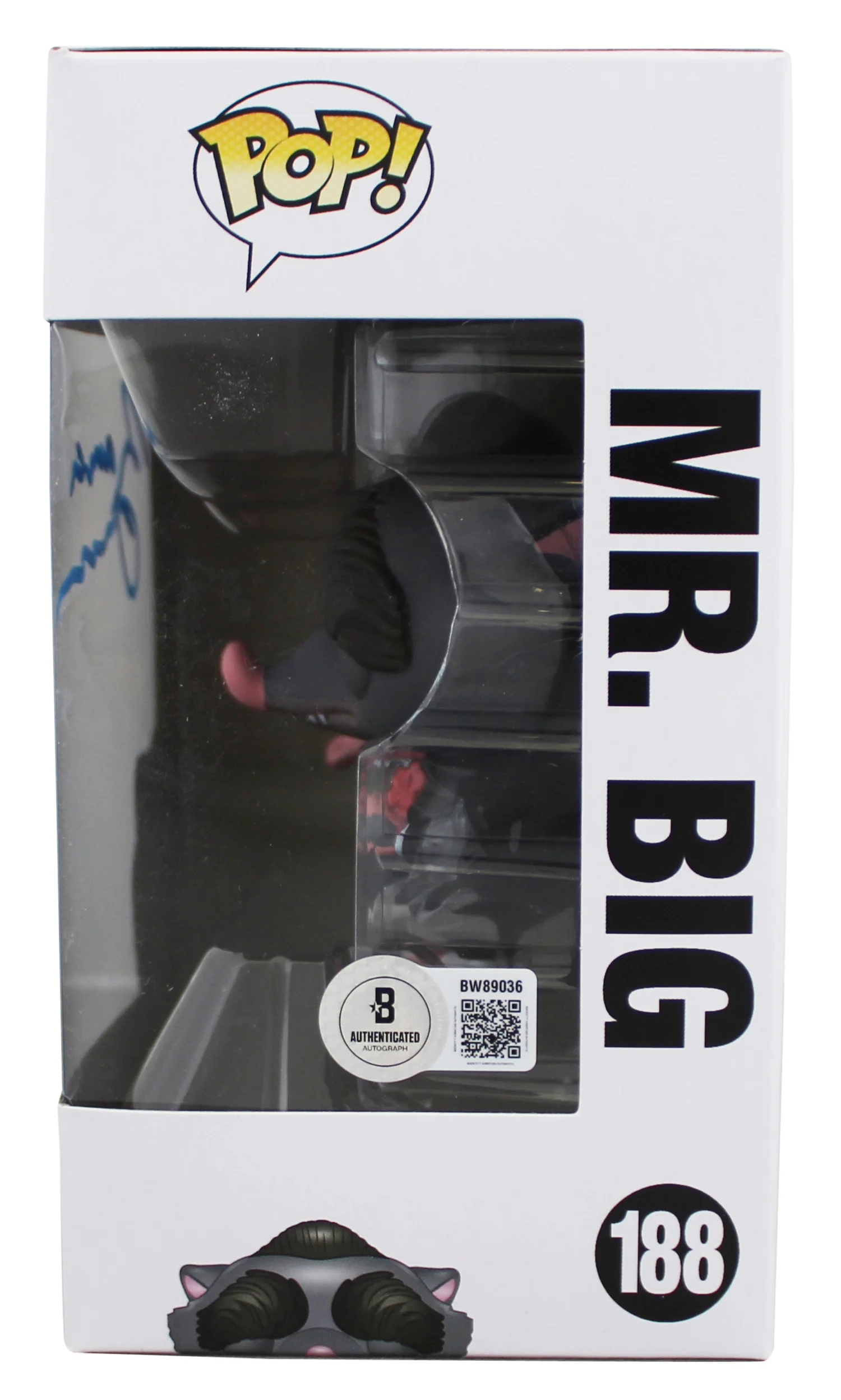 Maurice LaMarche Zootopia Signed Mr. Big #188 Funko Pop Figure BAS #BW89036 - Image 4