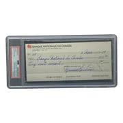 Maurice Richard Signed Montreal Canadiens Bank Check #63 PSA/DNA - Image 3