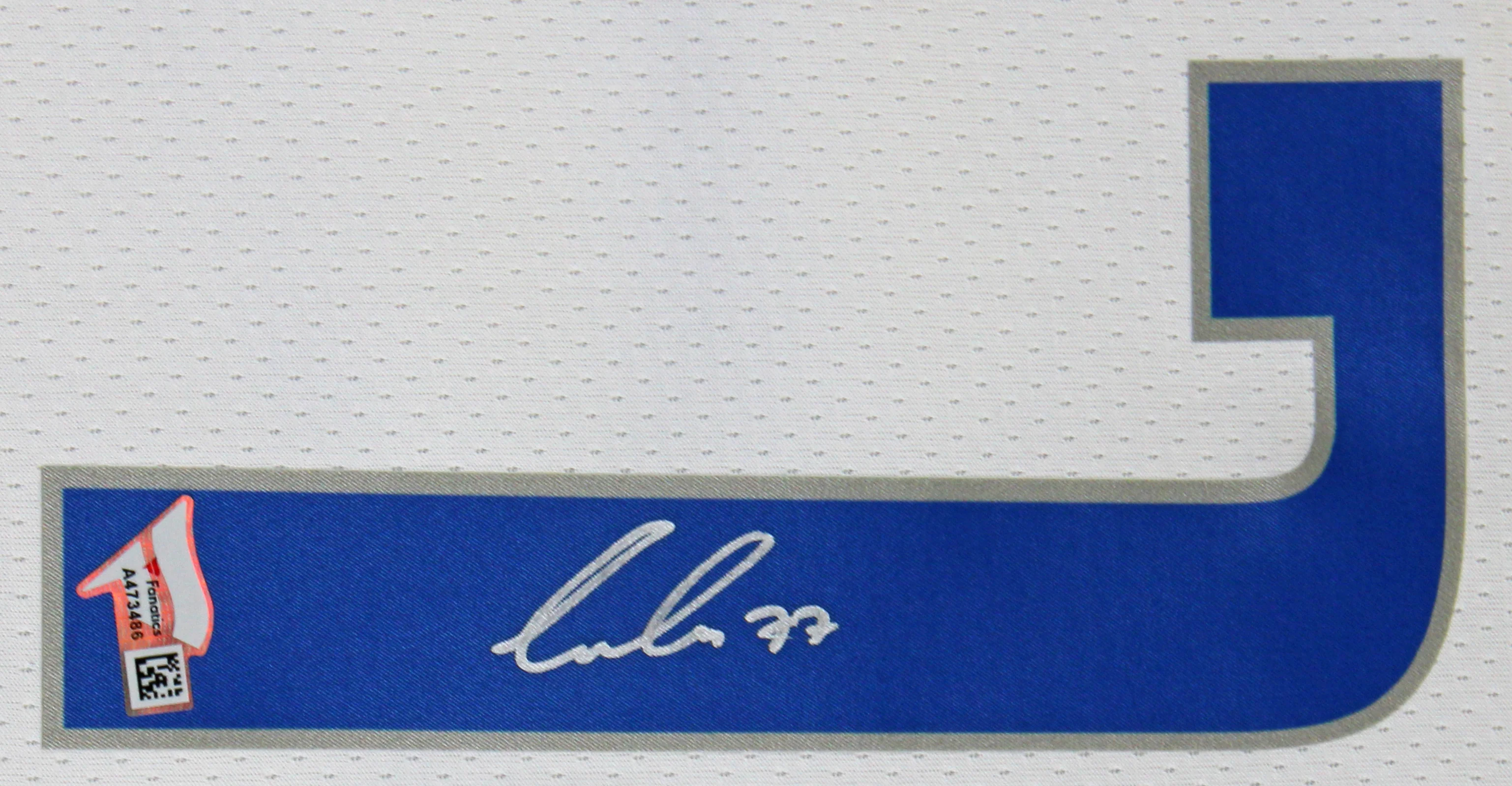 Mavericks Luka Doncic Signed White Nike Assoc. Edition Jersey Fanatics #A473486 - Image 4