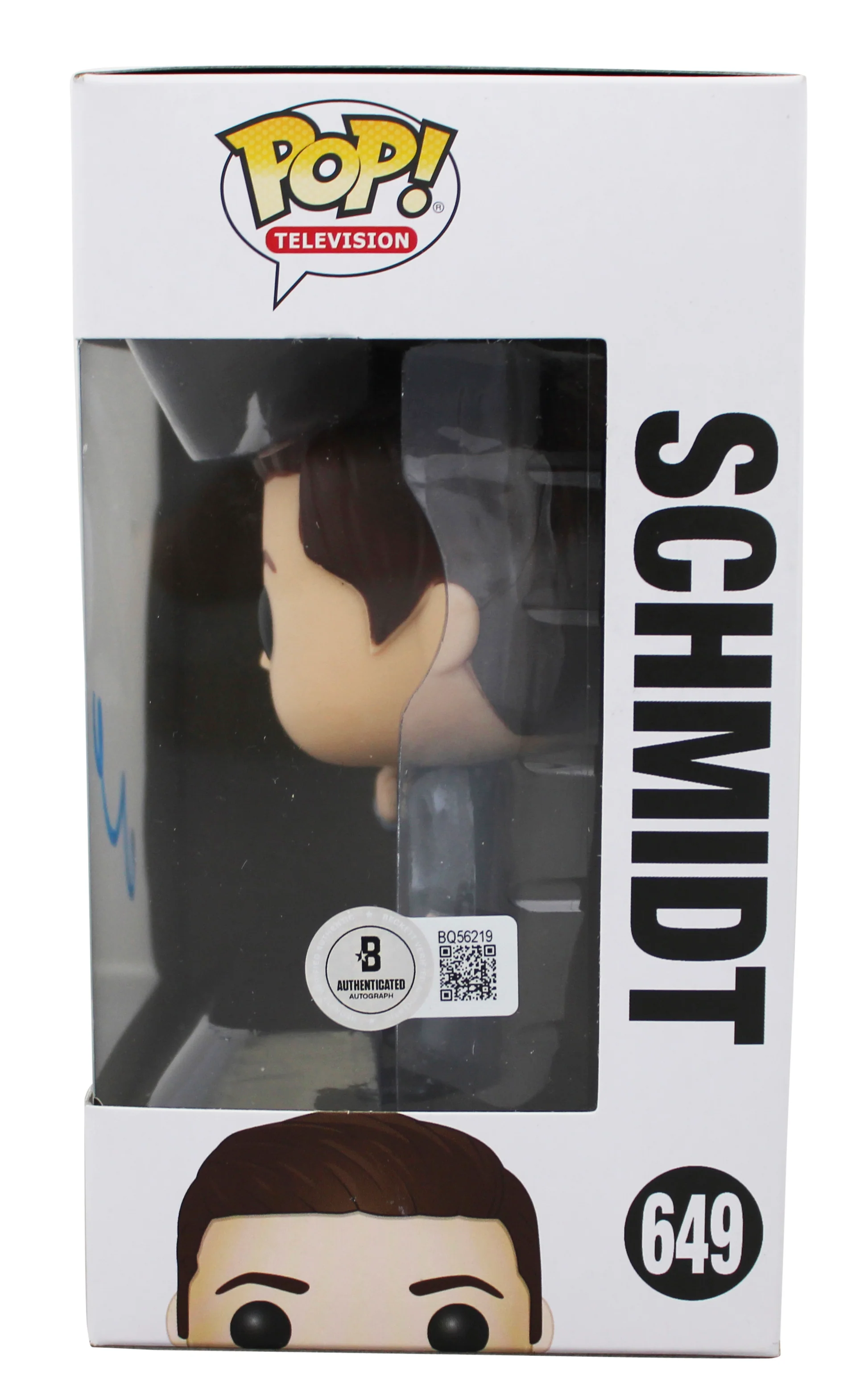 Max Greenfield New Girl Signed Schmidt #649 Funko Pop Vinyl Figure BAS #BQ56219 - Image 4